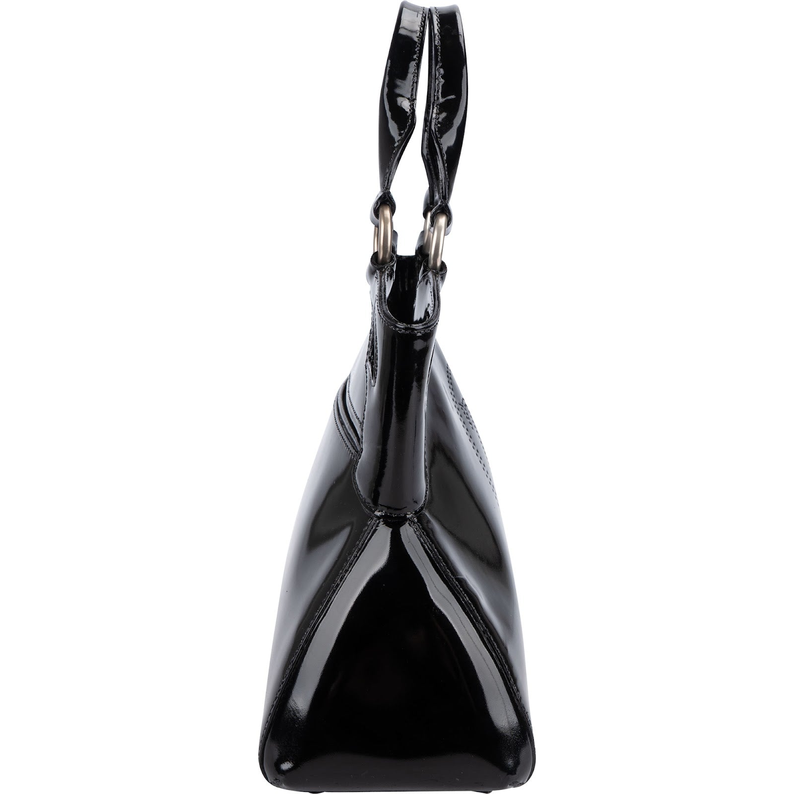 Cartier Black Patent Leather Marcello de Cartier Handbag