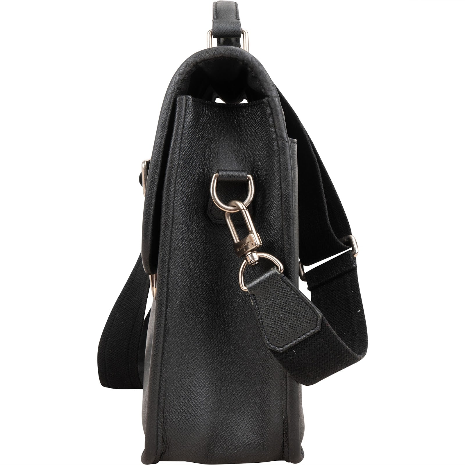 Sac d'affaires Louis Vuitton en cuir Taiga noir « Alexei Anton »