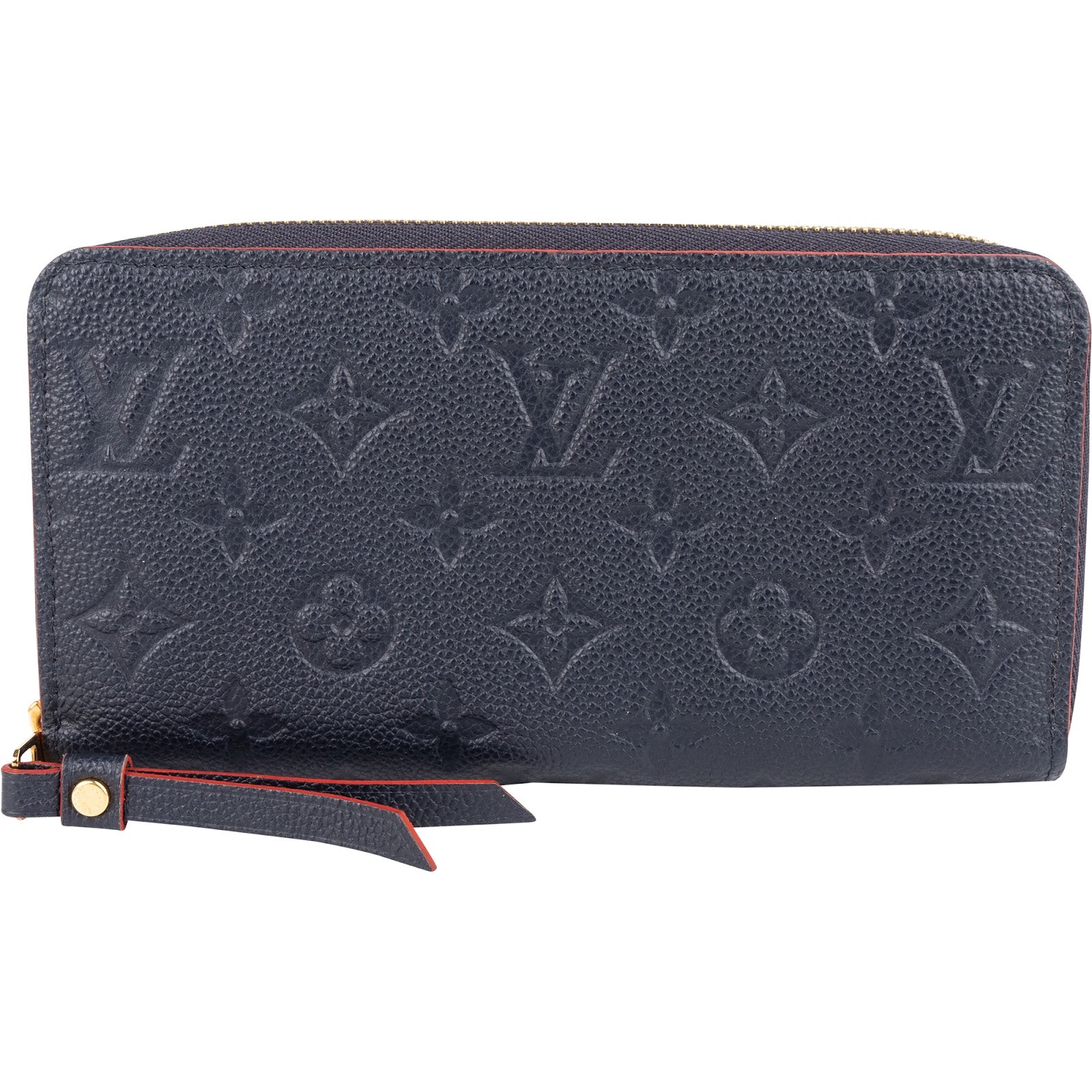Louis Vuitton Monogram Empreinte Leather Zippy Wallet