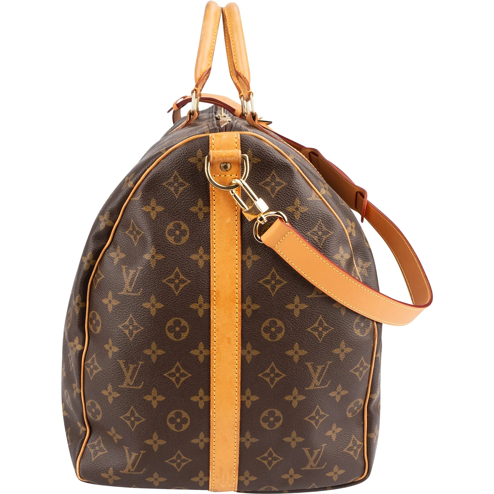 Louis Vuitton Monogram Canvas Keepall 60 Bandoulière Reisetasche