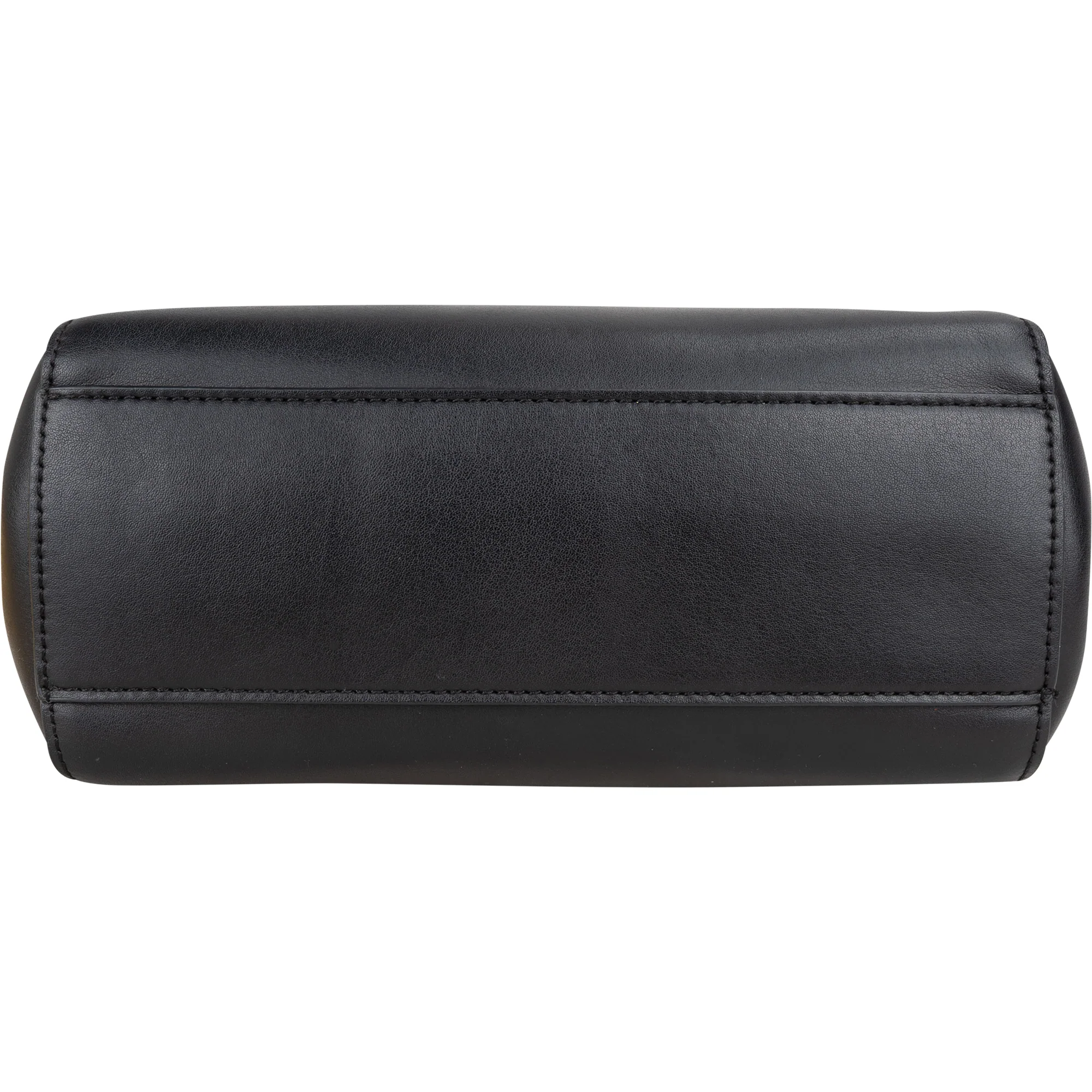 Fendi Black Leather Peekaboo Handbag