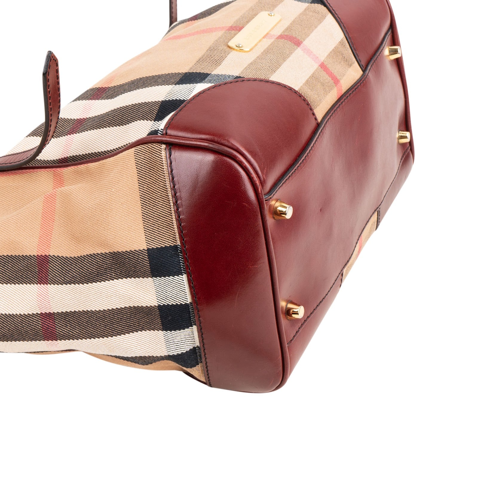 Burberry - Haymarket Check Canterbury Schultertasche