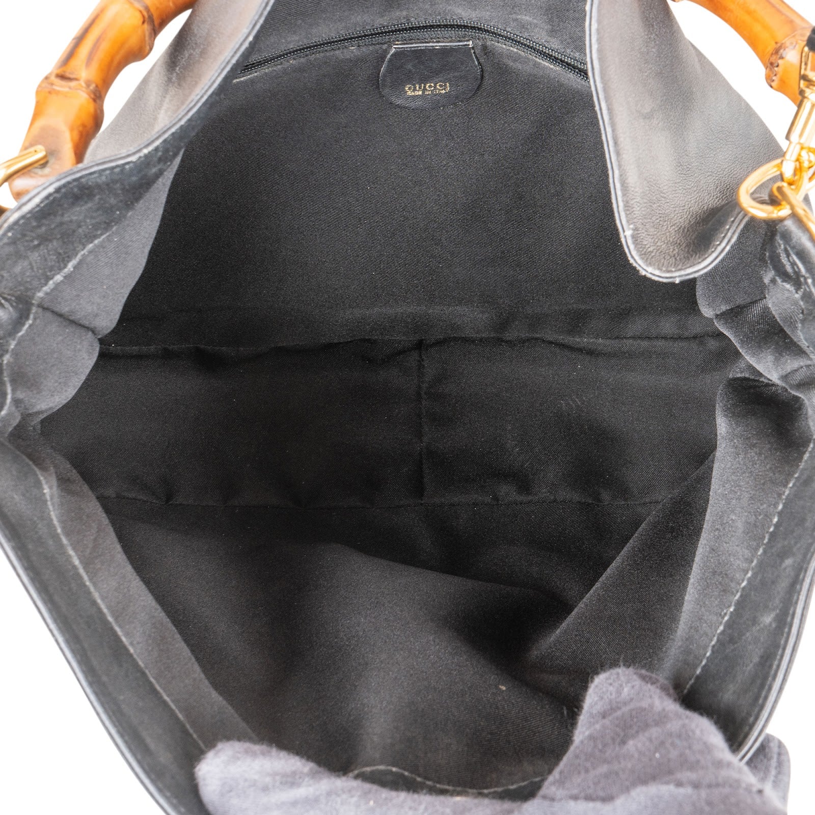 GUCCI - Handtas met bamboehandvat