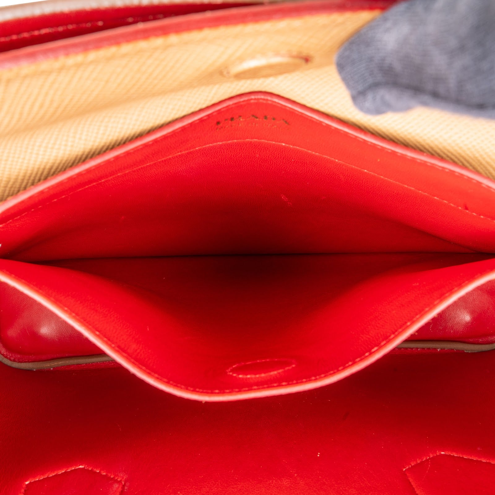 Prada – Saffiano Cuir Double Tote Handtasche