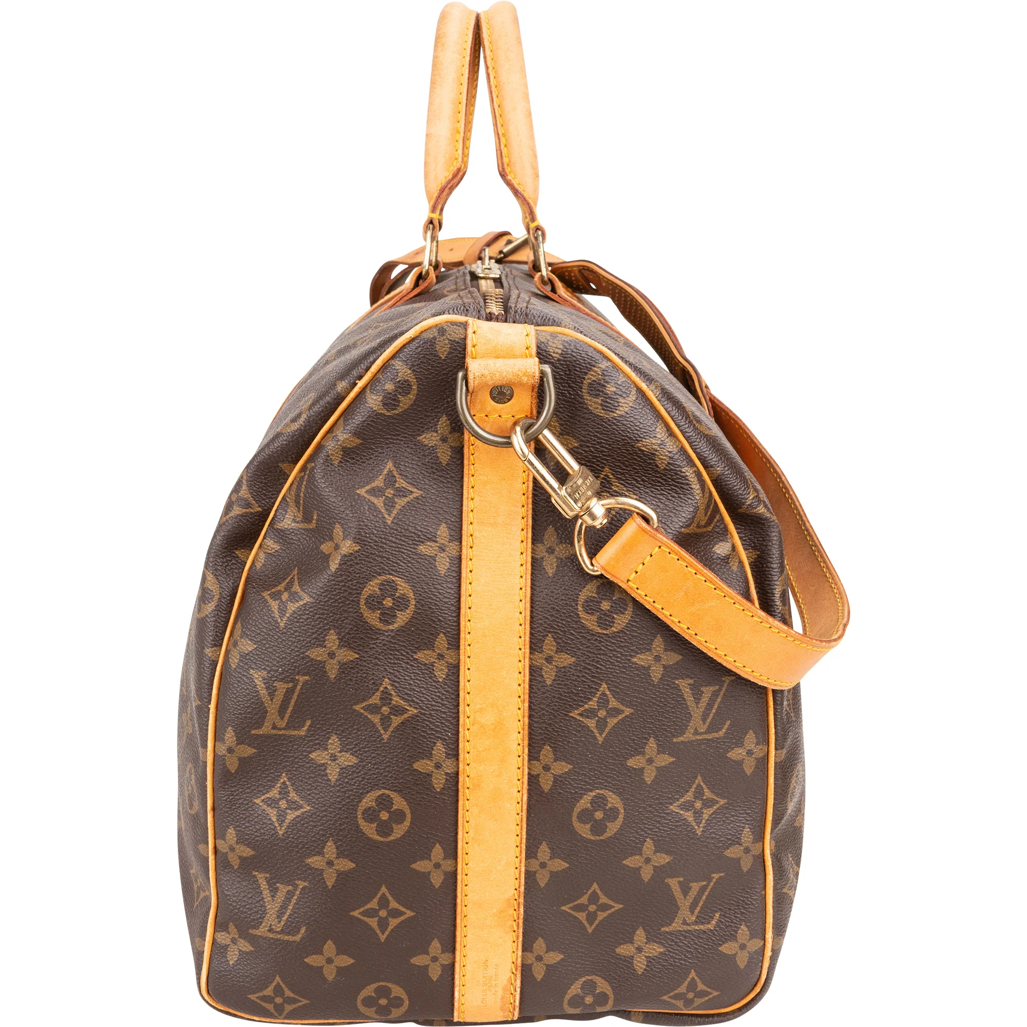 Louis Vuitton Monogram Canvas Keepall 50 Bandoulière Reisetasche