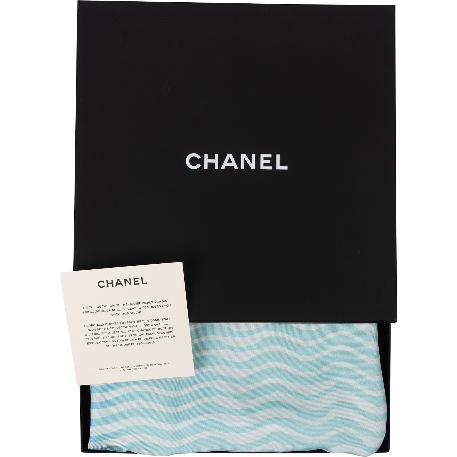Chanel – Cruise Singapure Wave Seidentuch