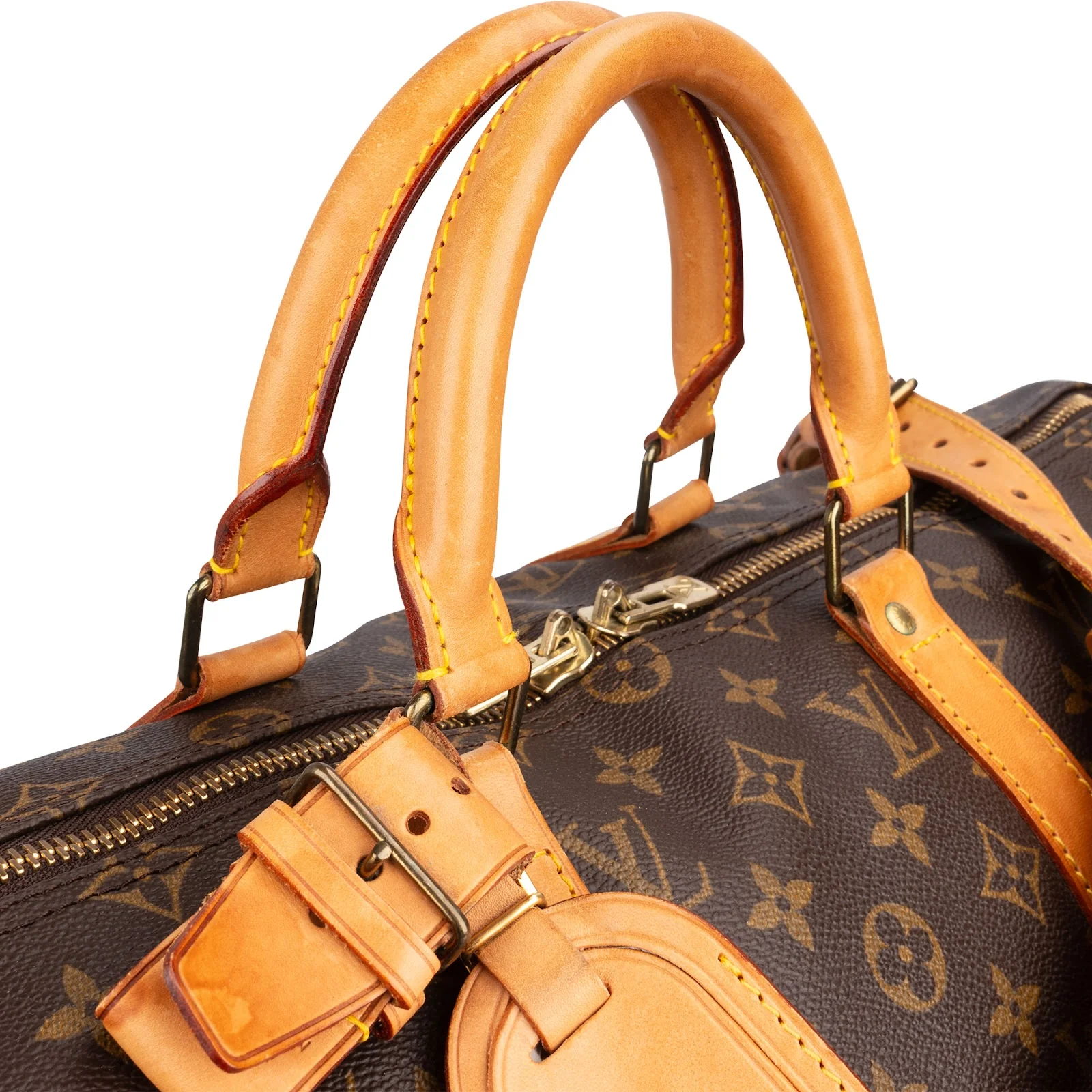 Louis Vuitton Monogram Canvas Keepall 50 Bandoulière Reisetasche