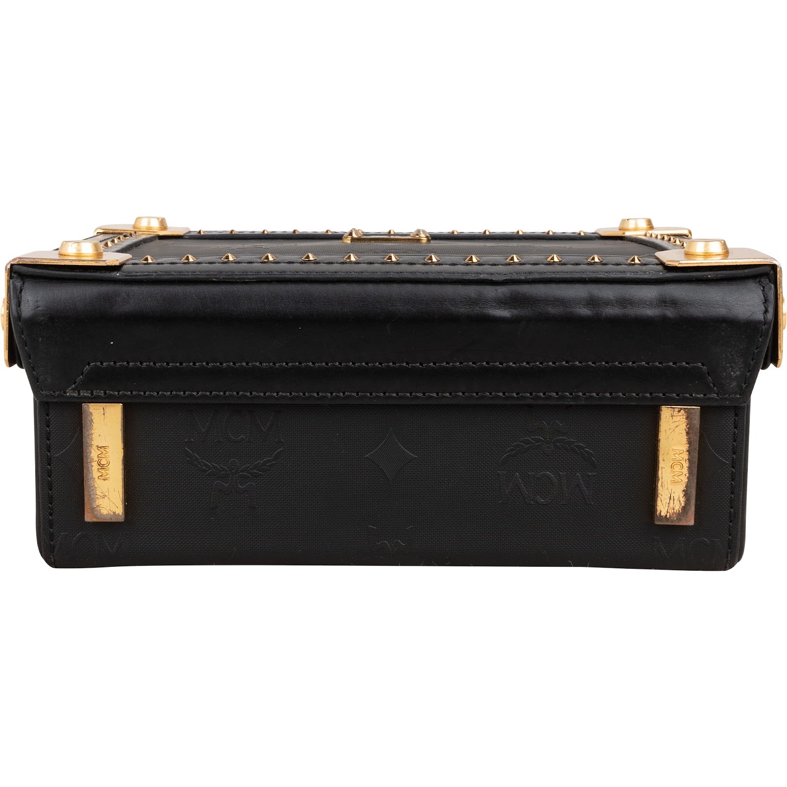 MCM - Kleine, met studs versierde make-upkoffer