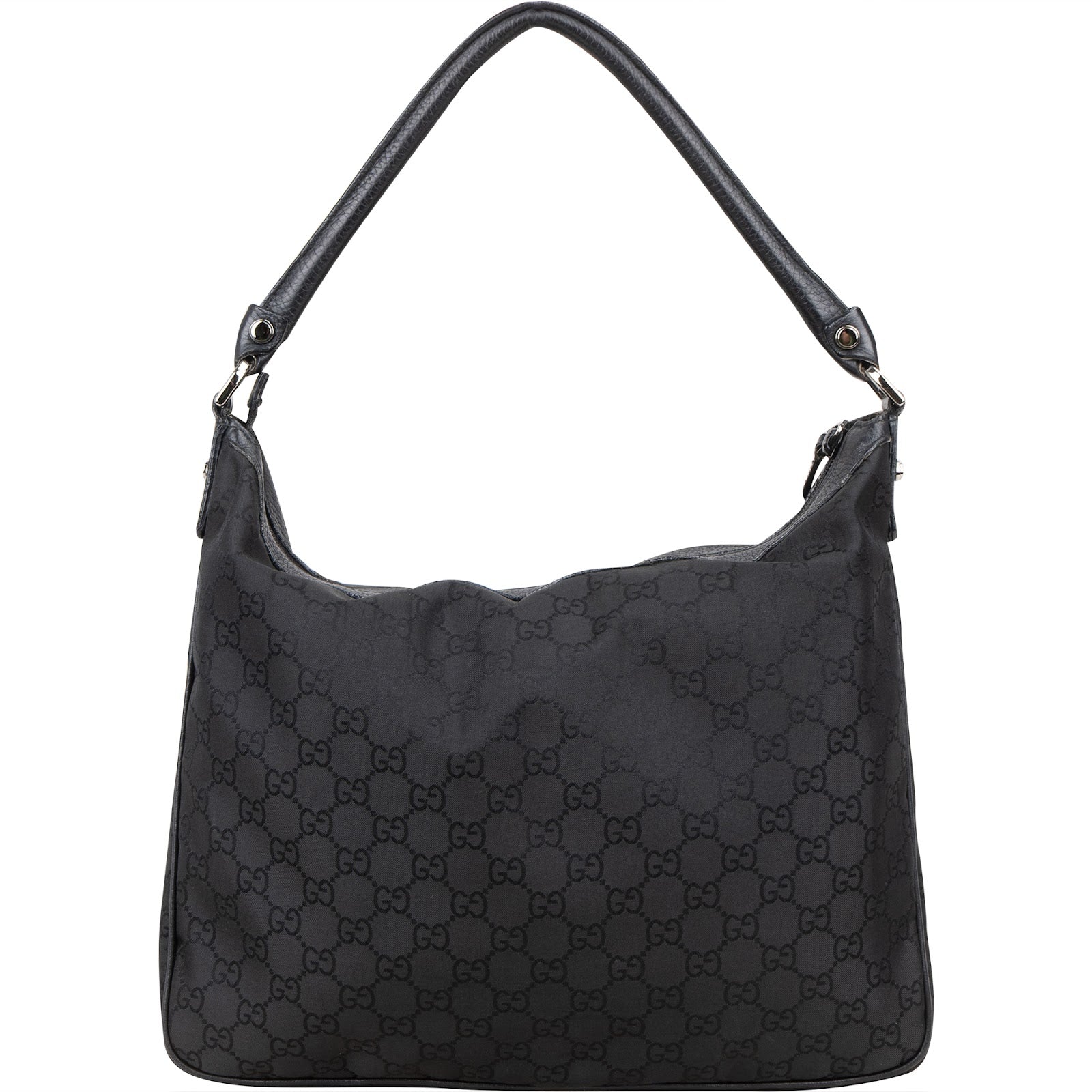 GUCCI Monogram GG Canvas Abbey D-ring Pocket Hobo-tas