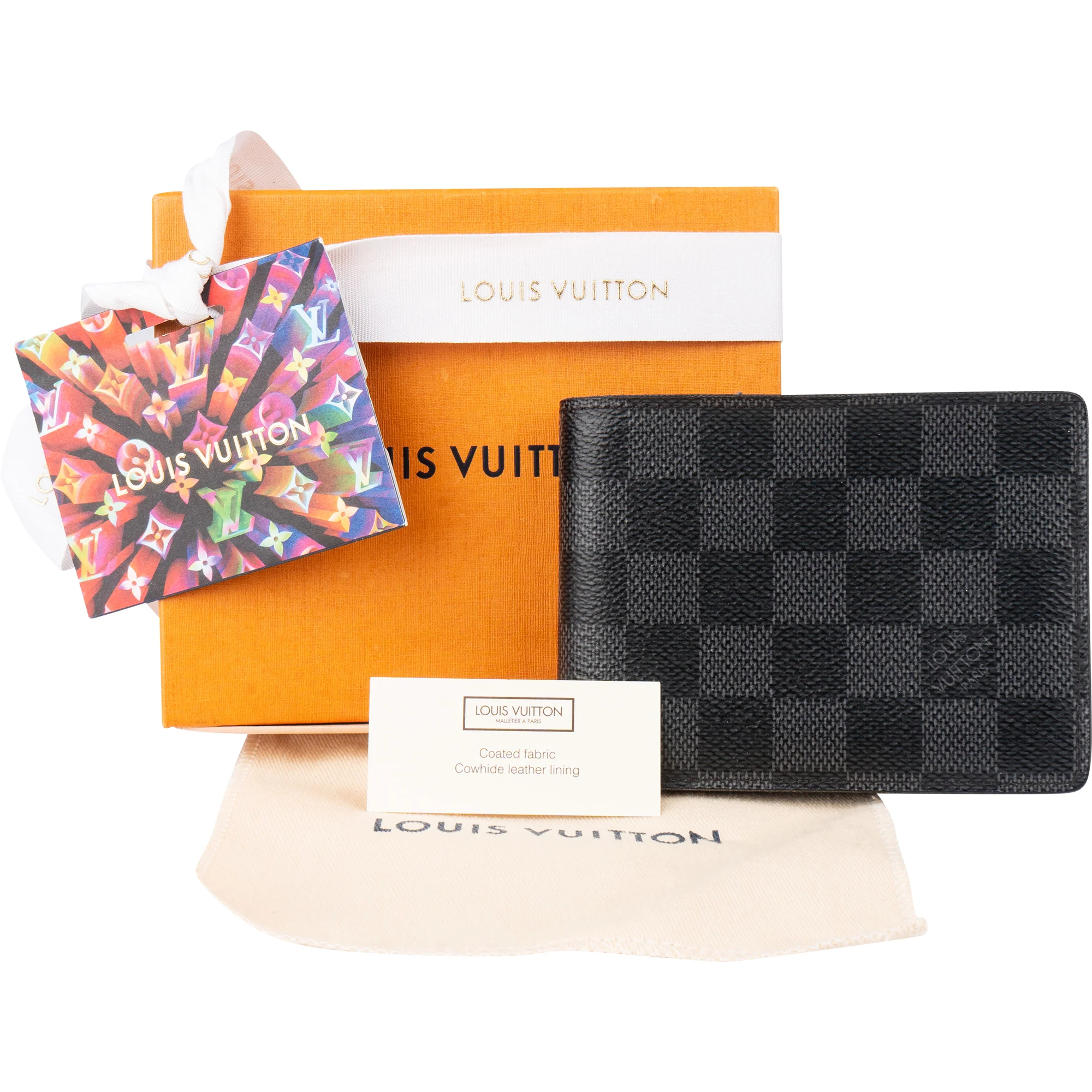 Louis Vuitton Damier Graphit Monogram Slender Wallet