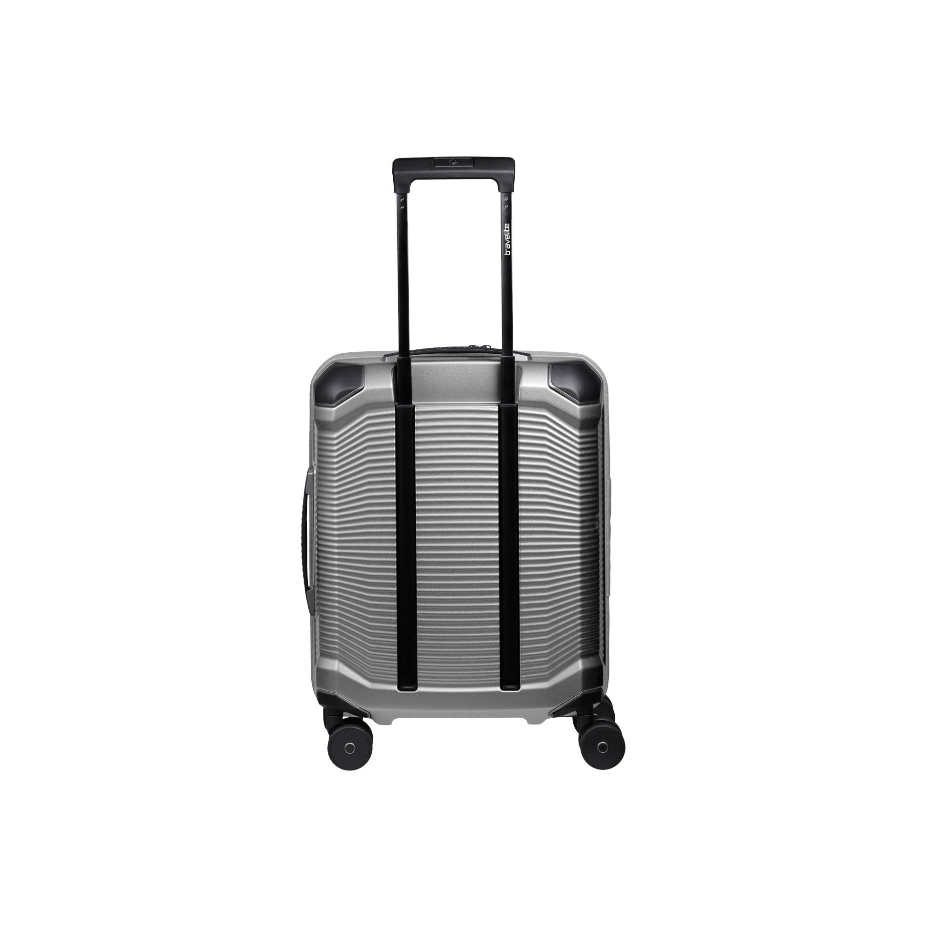 MILLENNIUM Handgepäck S (55cm) mit Vortasche - Silver