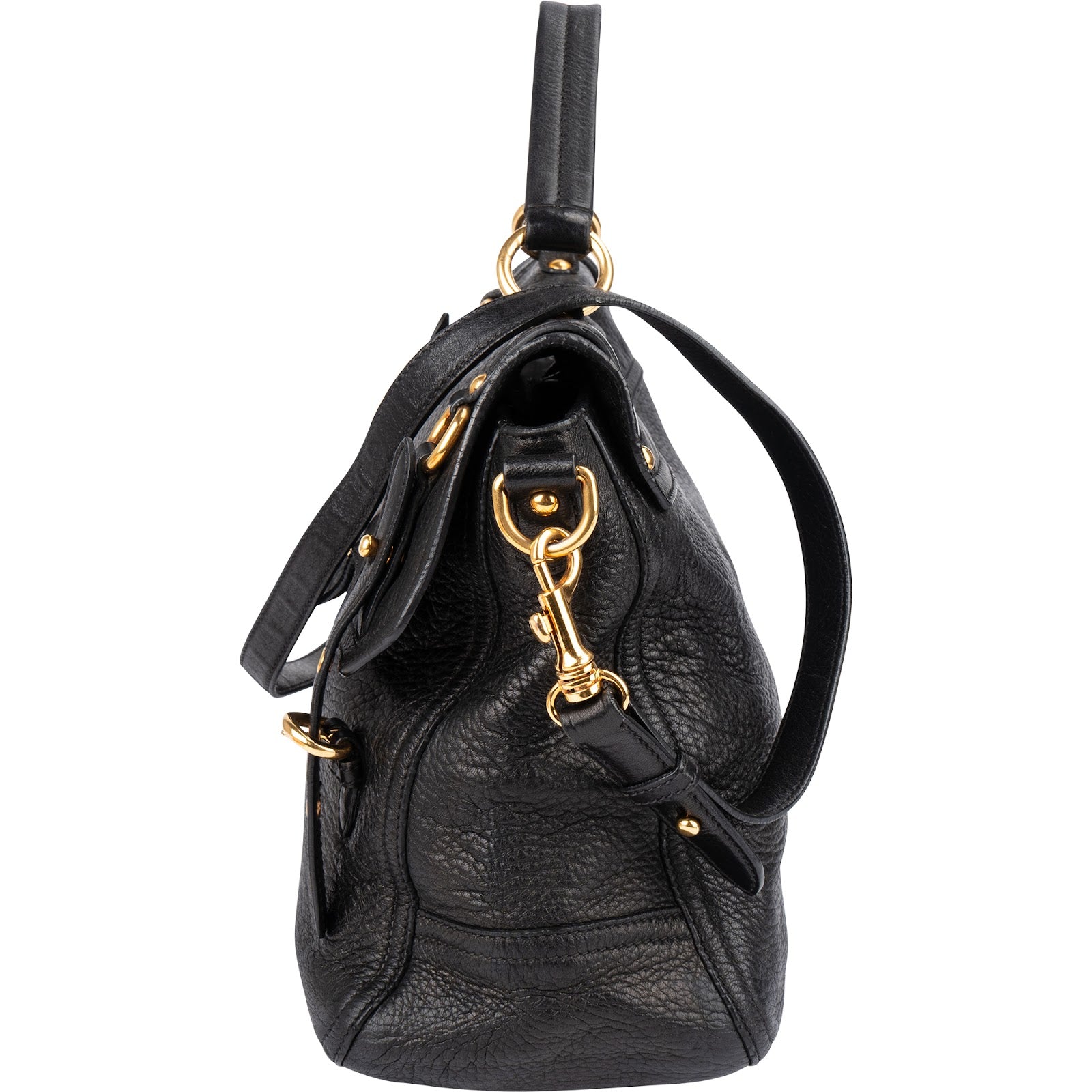 Miu Miu - Turnlock Satchel Shoulder Bag