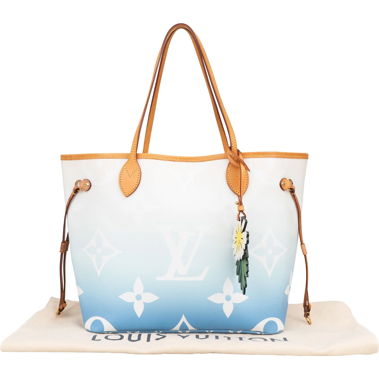Louis Vuitton Monogram Giant Neverfull MM BY THE POOL Shoulder Bag