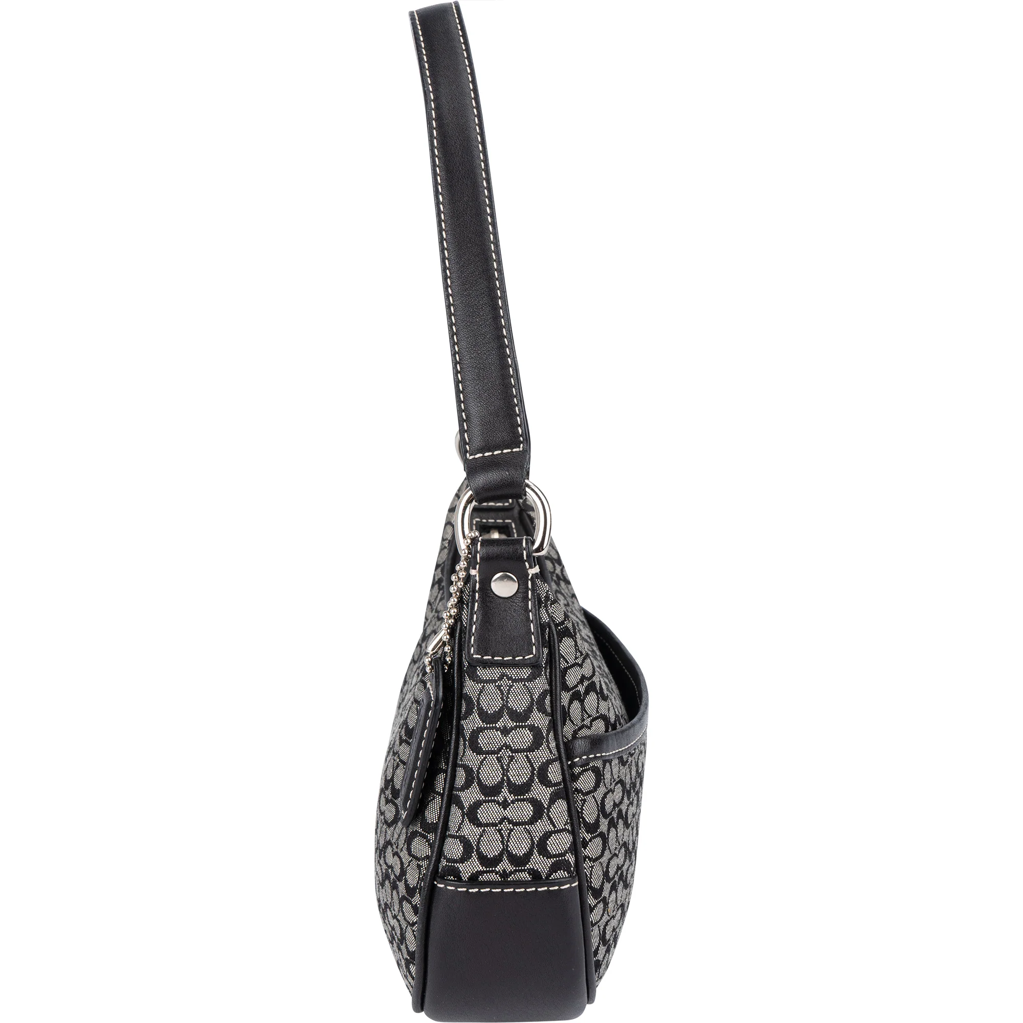 Coach Mini Signature Monogram Pochette Handbag