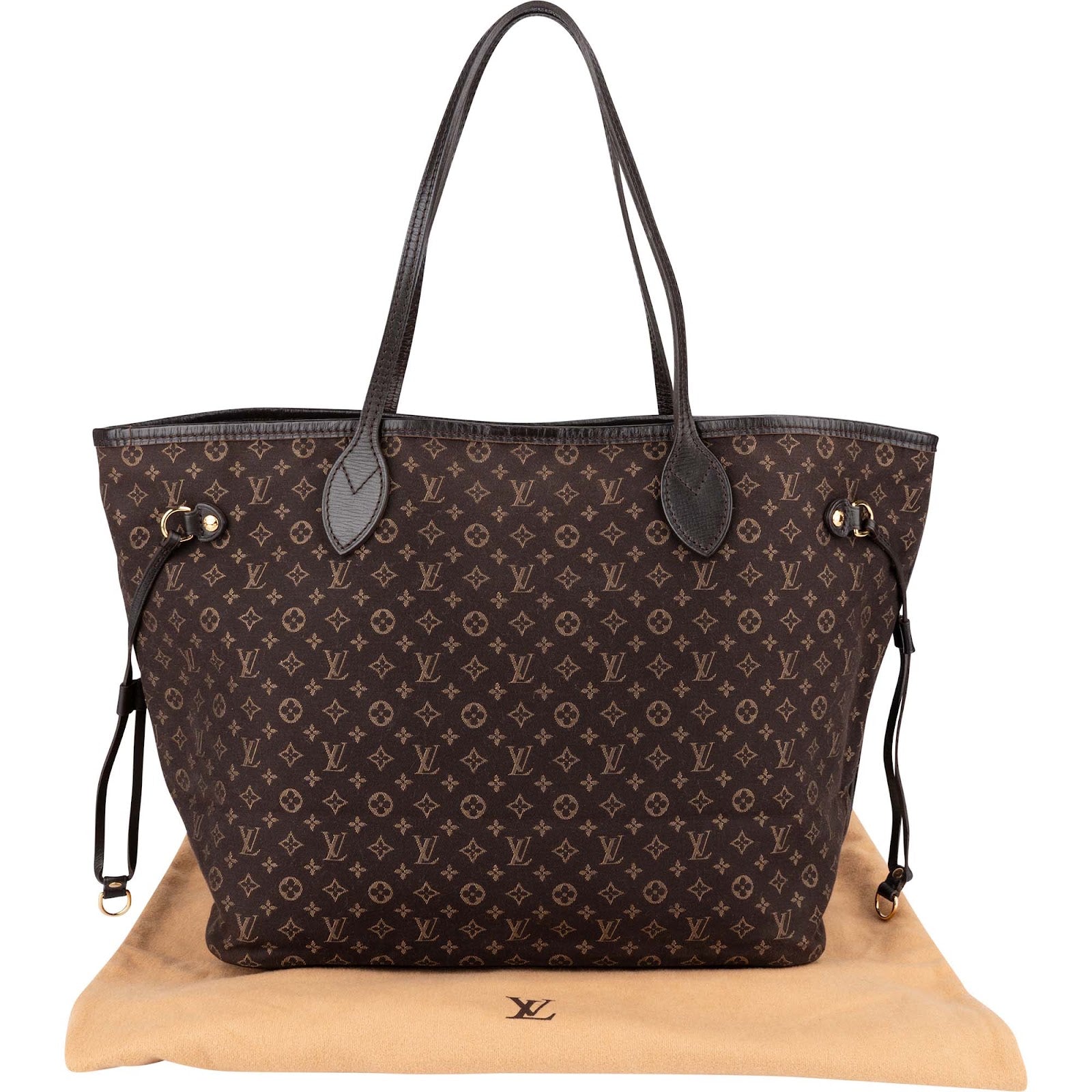 Louis Vuitton – Mini Lin Neverfull MM shoulder bag