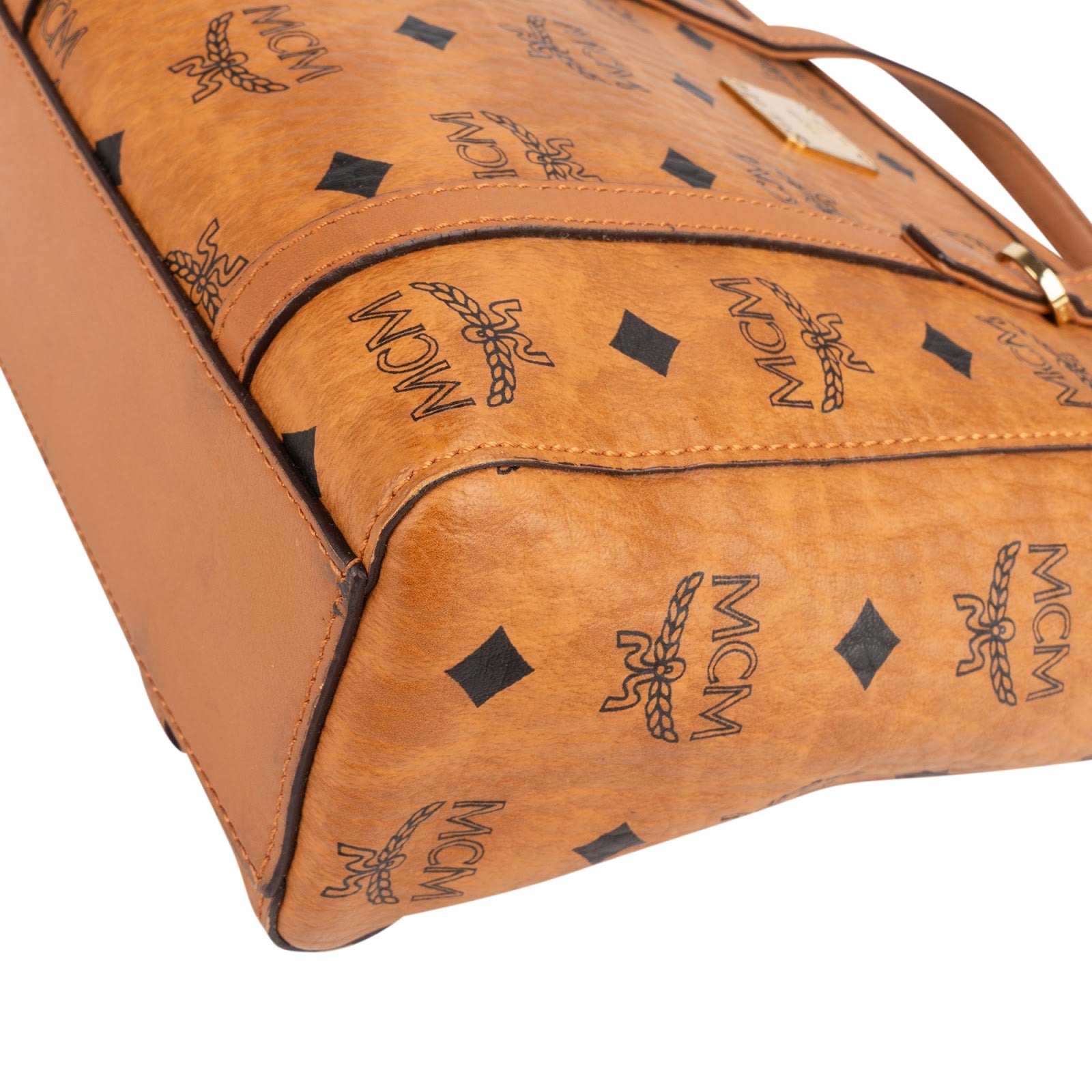 MCM Monogram Visetos Aren Mini Shopper