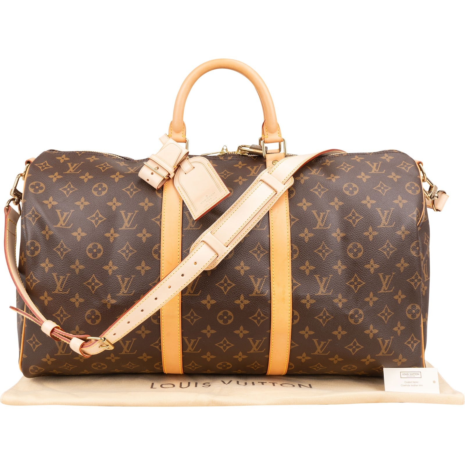 Louis Vuitton - Keepall 50 Bandoulière Reisetasche