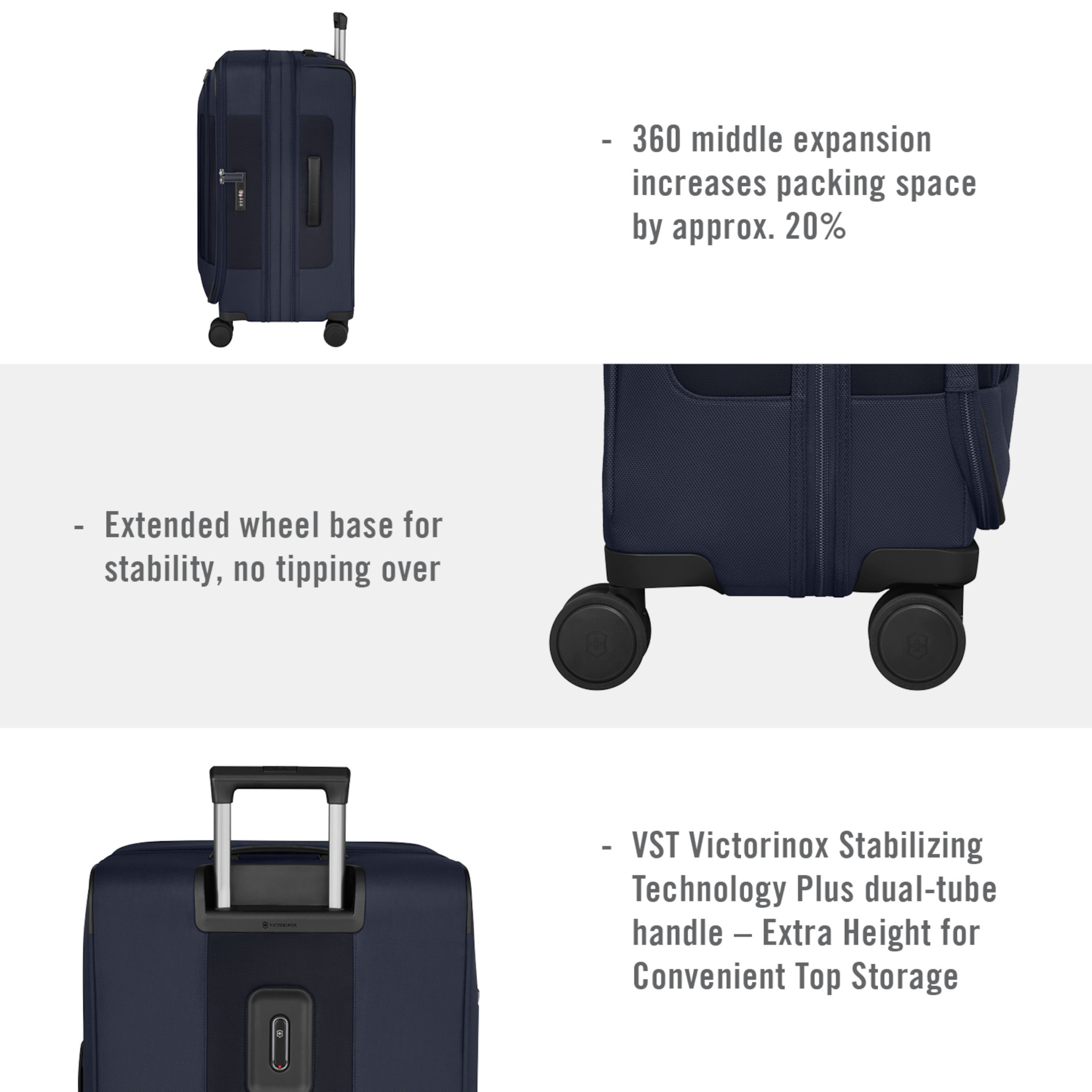 Werks Traveler 7.0 Medium Case - Navy Blue