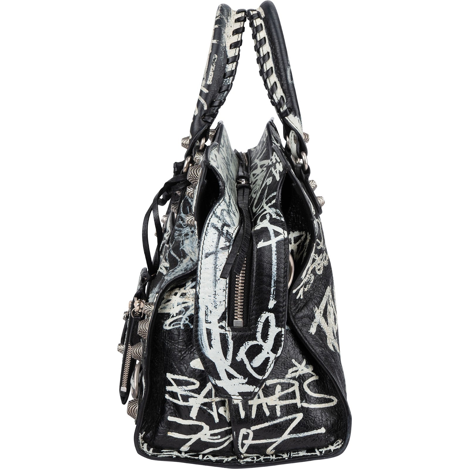 Balenciaga - Graffiti Neo Cagole City Handbag