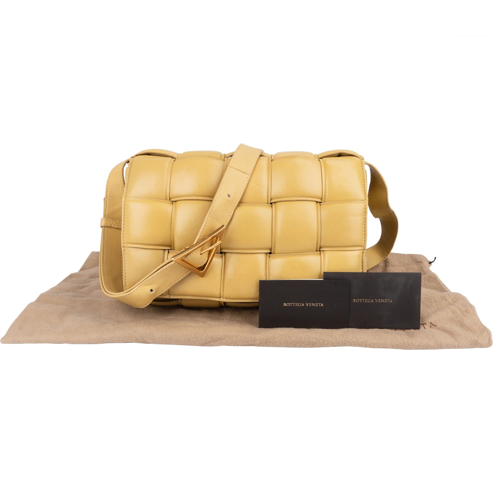 Bottega Veneta Leather Padded Cassette Crossbody Bag