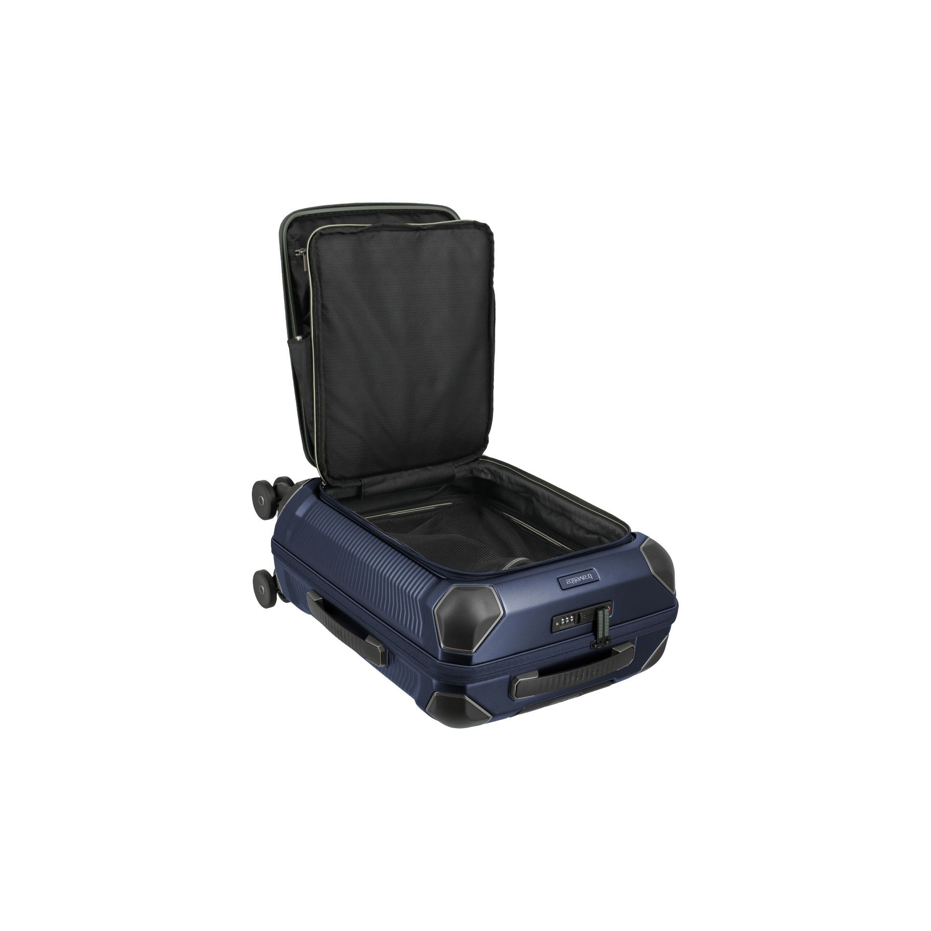 MILLENNIUM Handgepäck S (55cm) mit Vortasche - Navy