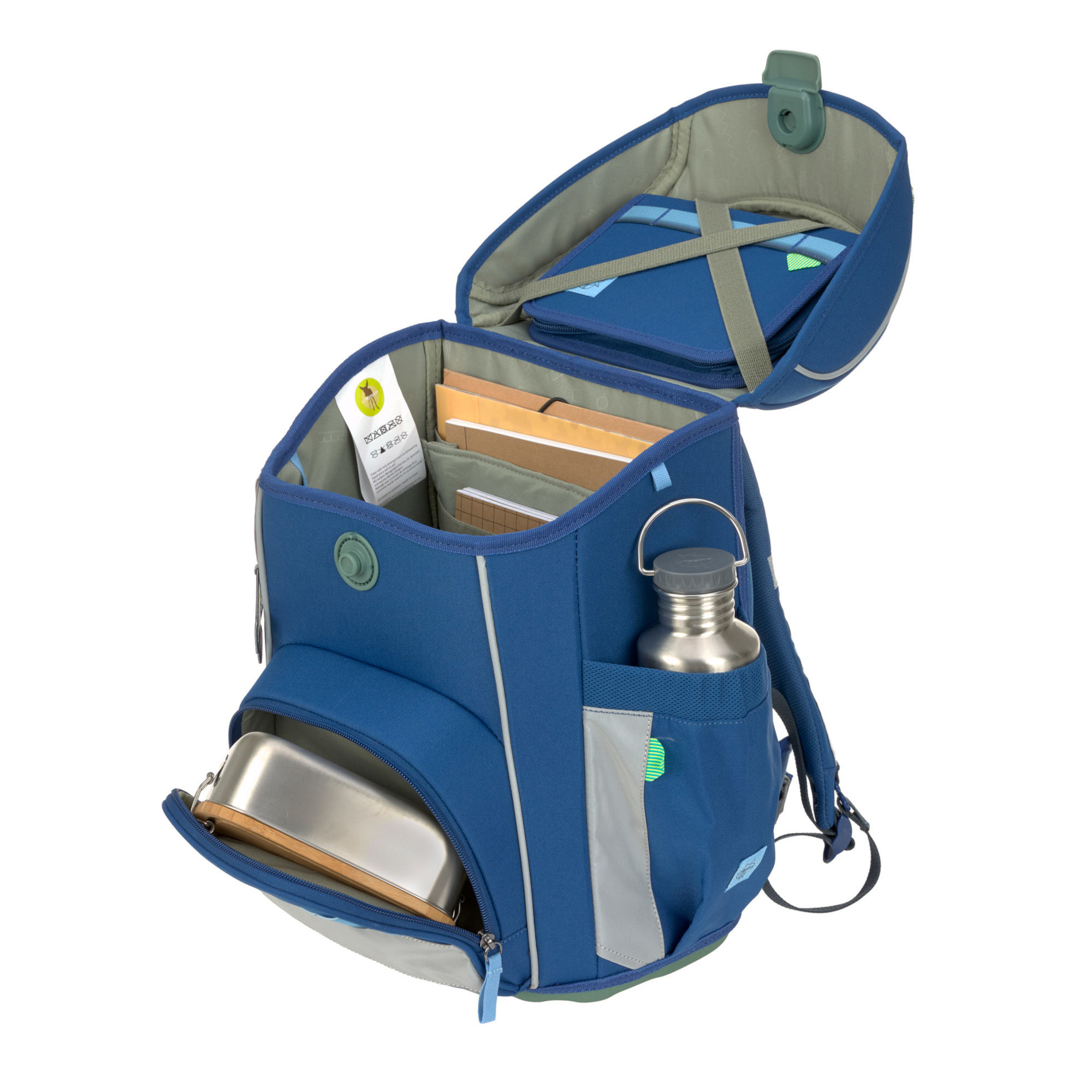 School Set Slim Unique Schulranzenset 6tlg. - dark blue