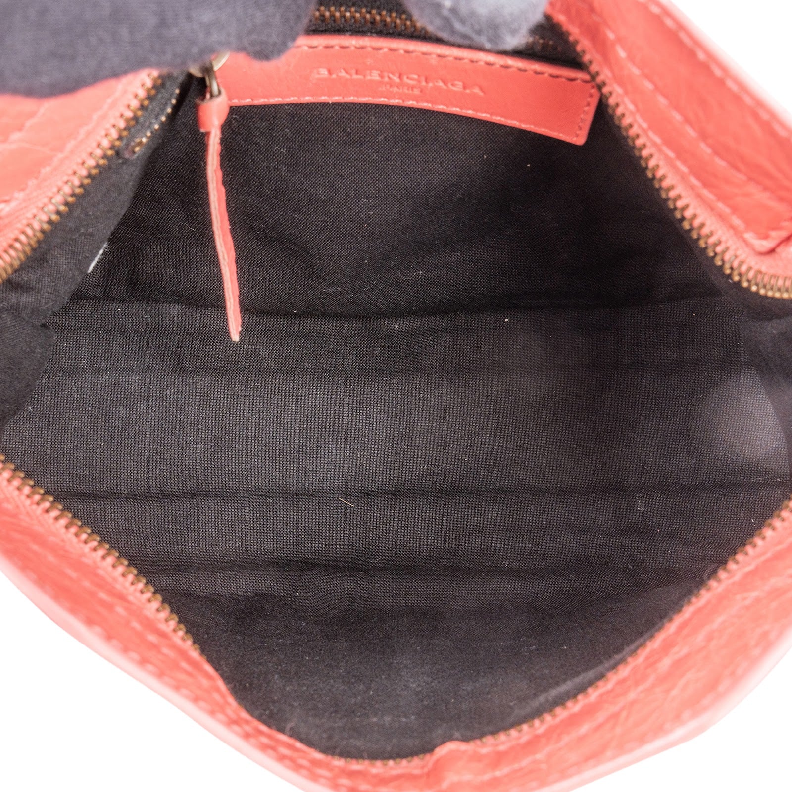 Balenciaga Pink Leather City Handbag