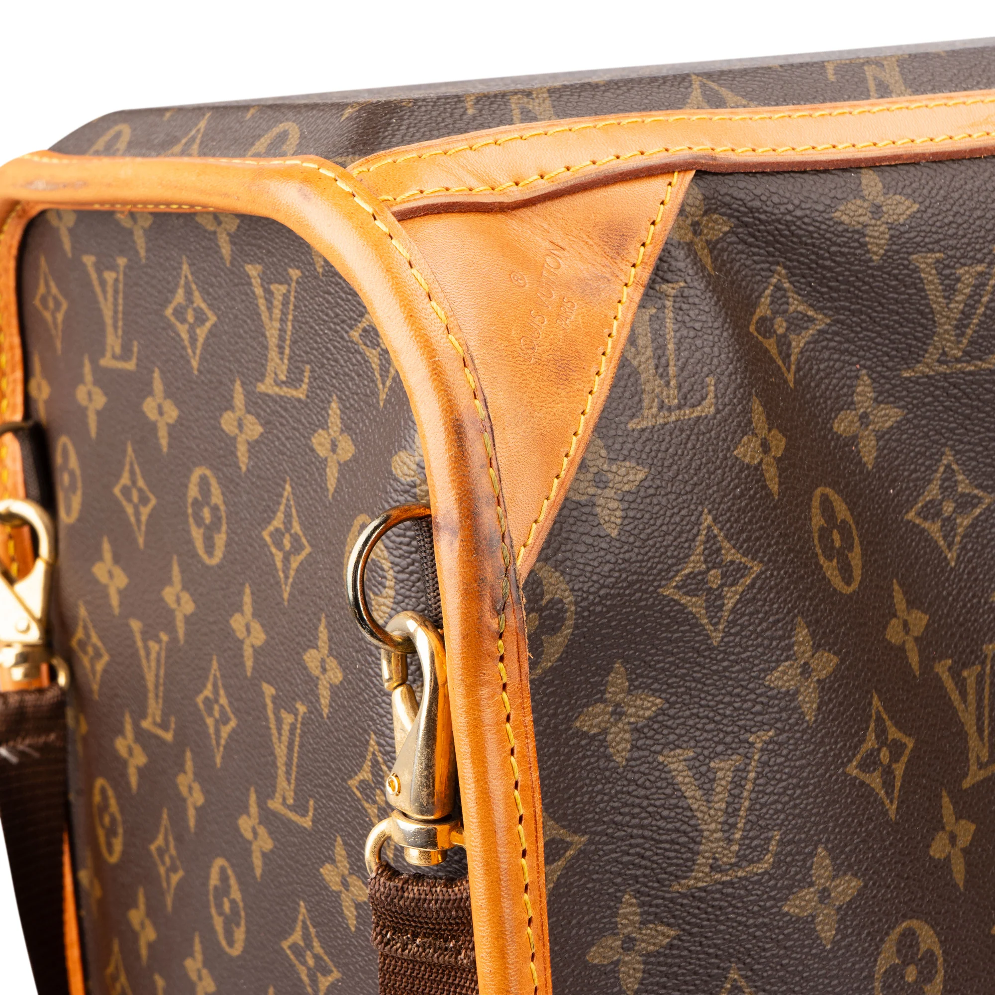 Louis Vuitton Canvas Monogram Pullman Travel Bag