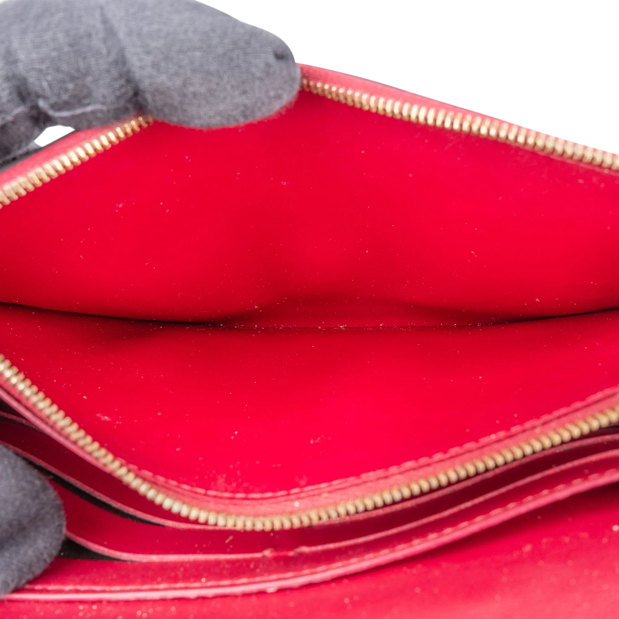 Louis Vuitton Monogram Canvas Flore Wallet On Chain Crossbody Bag
