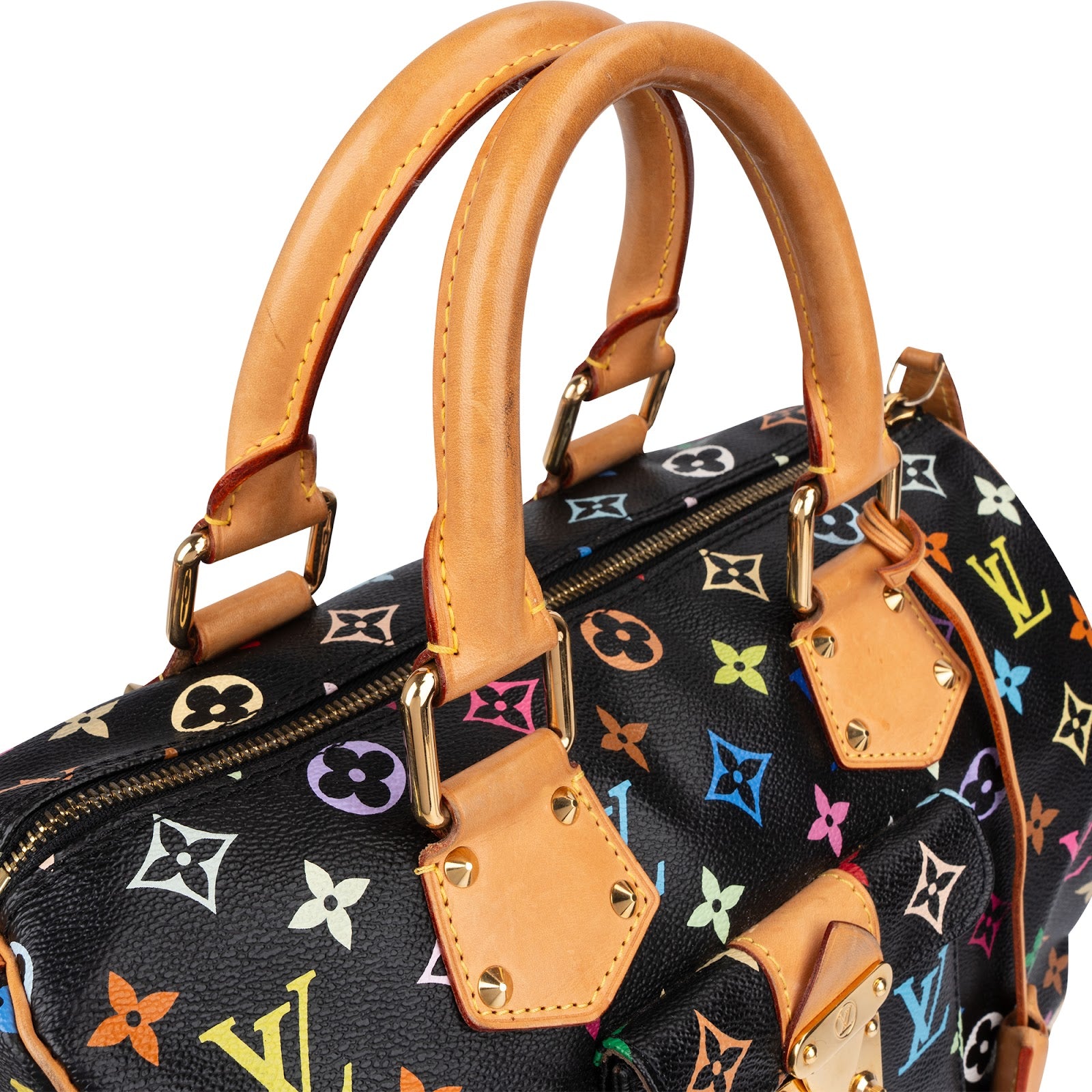 Louis Vuitton - Murakami Multicolor Speedy 30 Boston Bag
