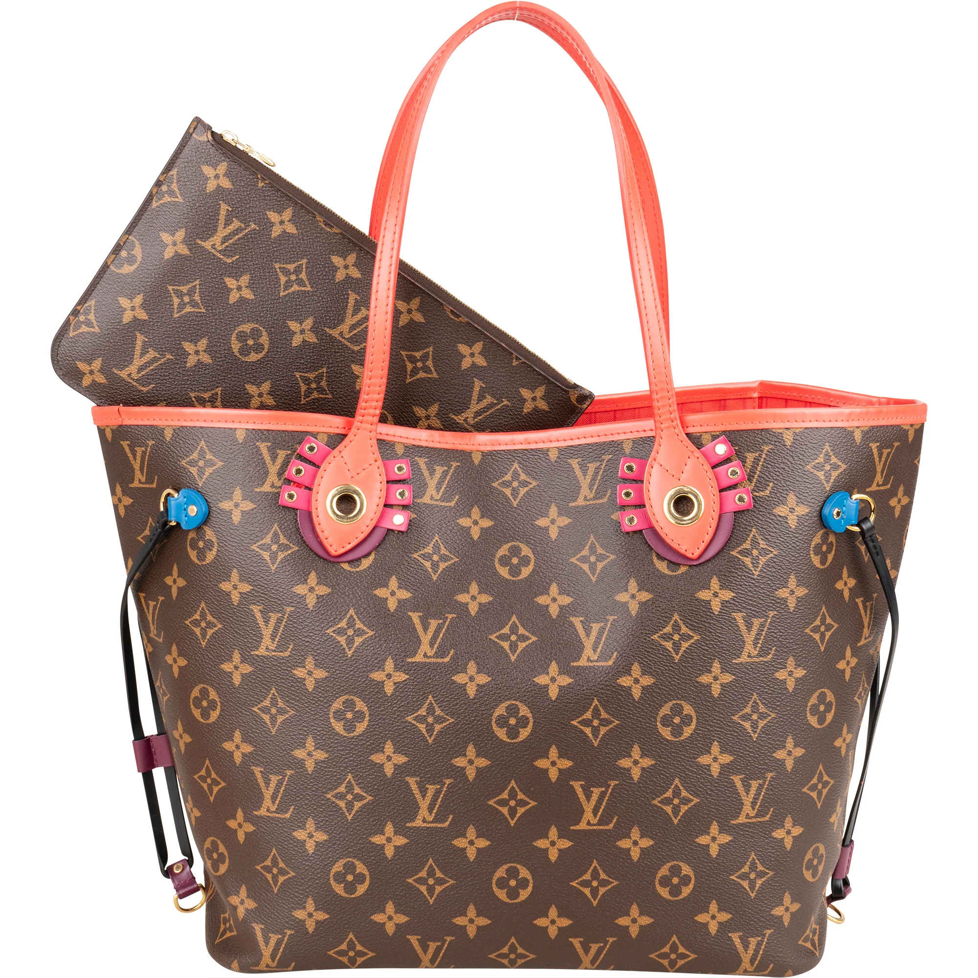Louis Vuitton Monogram Canvas Limited Totem Neverfull MM Shoulder Bag