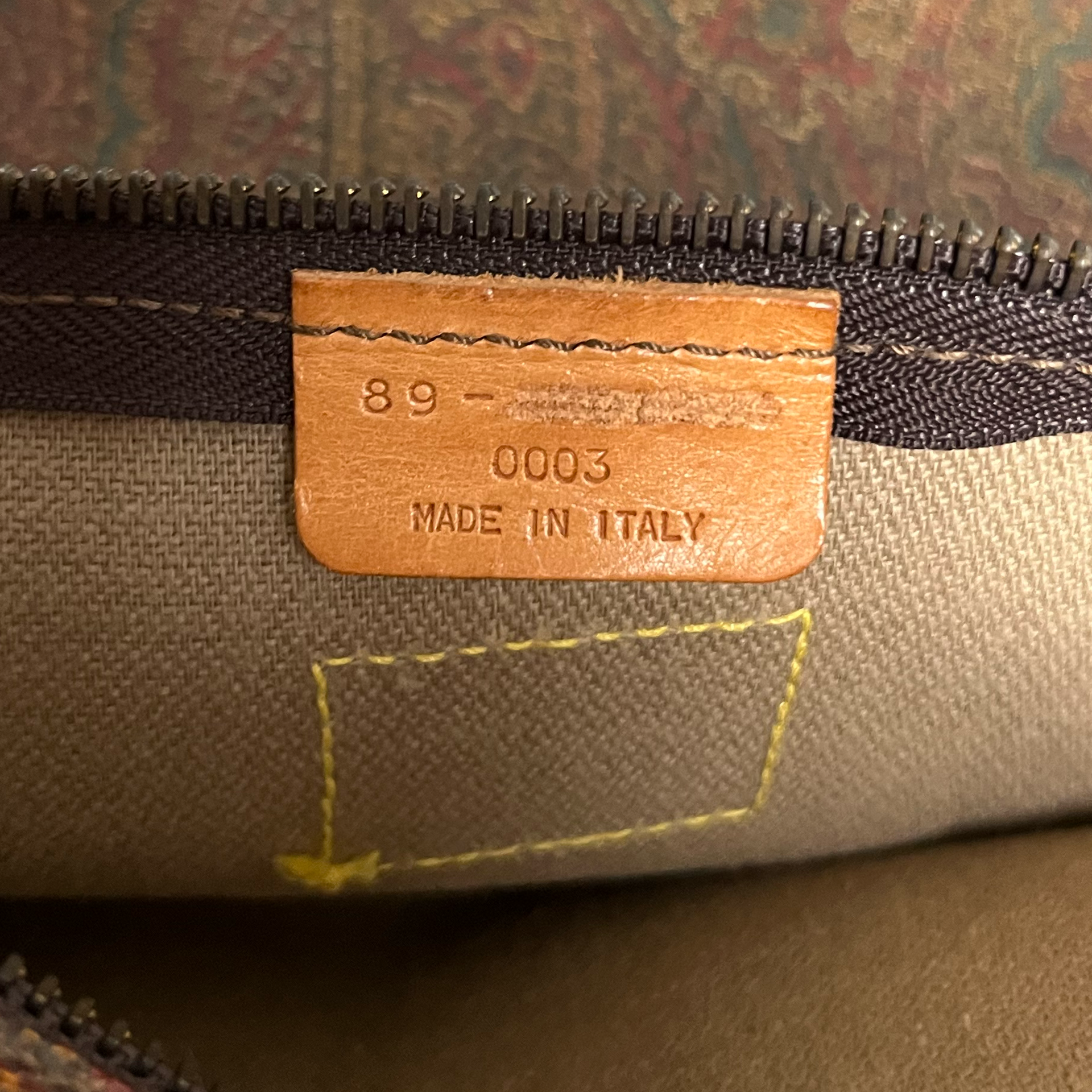 Etro Paisley Boston Bag