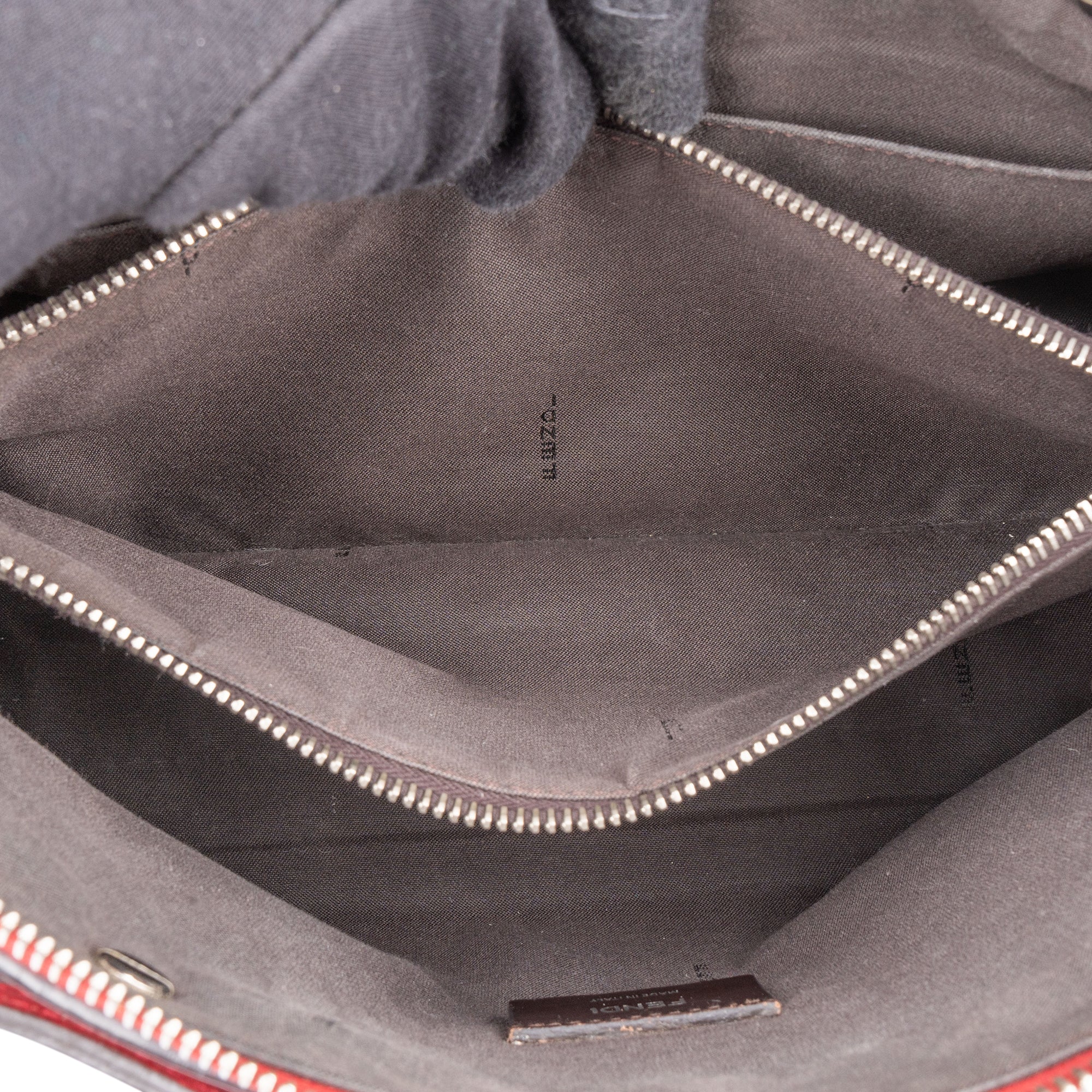 Fendi Red Leather By The Way Handbag