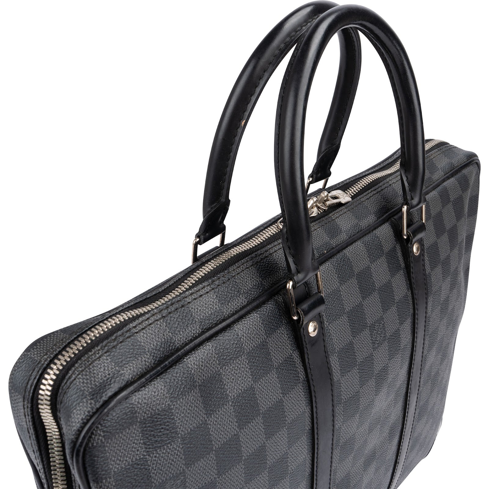 Louis Vuitton Monogram Damier Graphite Canvas Porte-Documents Voyage Handbag