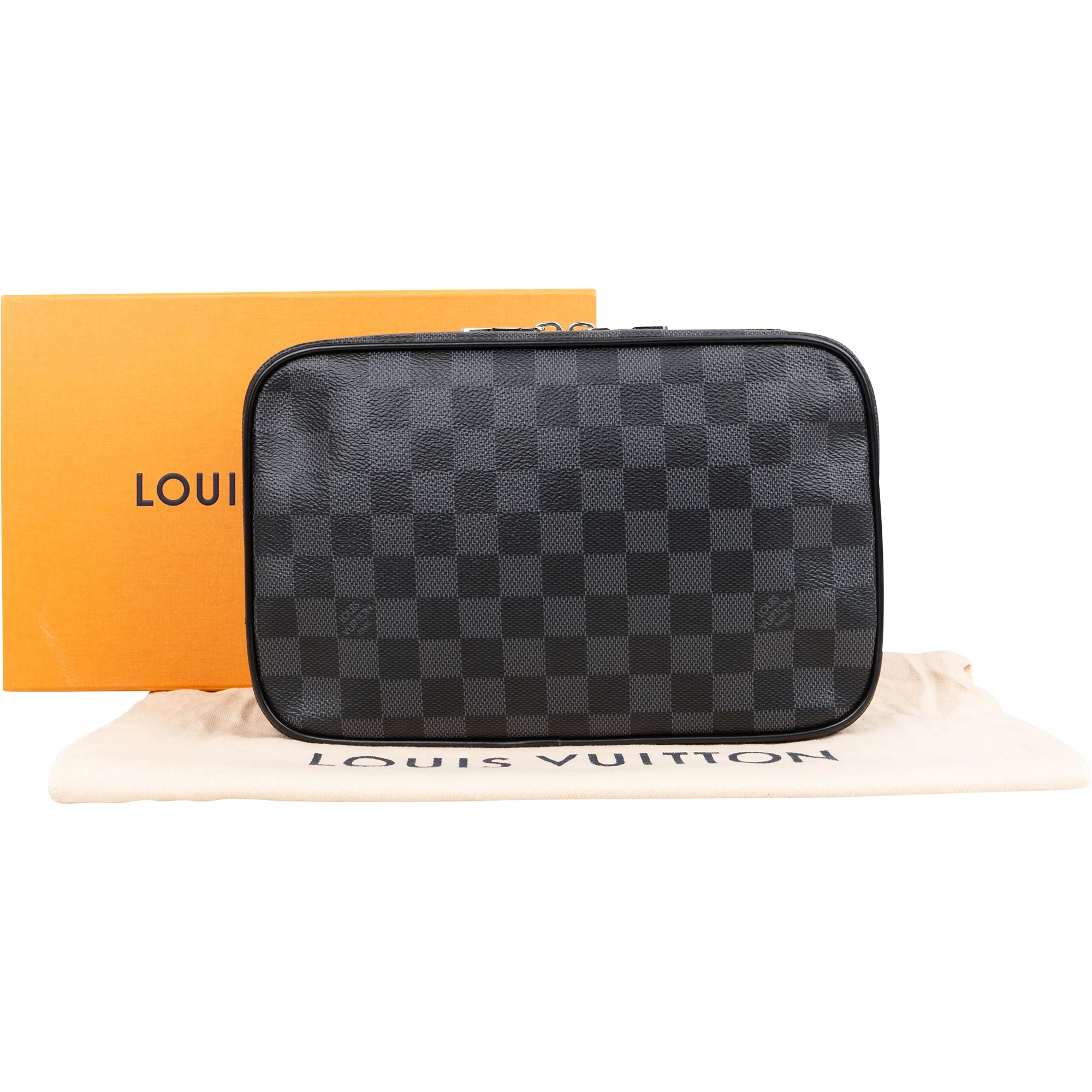 Louis Vuitton Damier Graphit Monogram Trousse Kulturbeutel