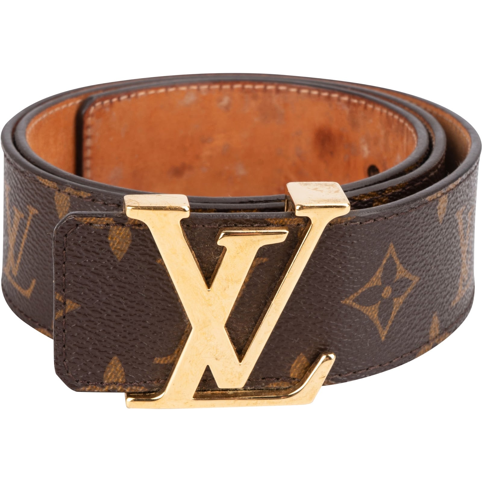 Louis Vuitton Monogram Canvas LV Initiales Belt (80 / 32) M9608
