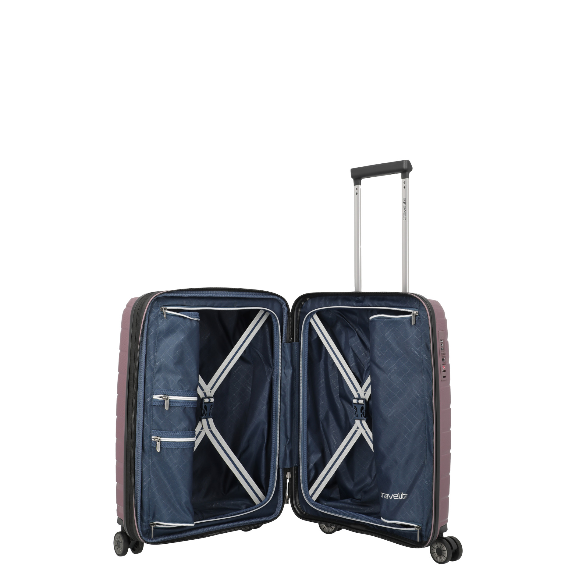 AIR BASE Handgepäck S (55 cm) erweiterbar - Flieder