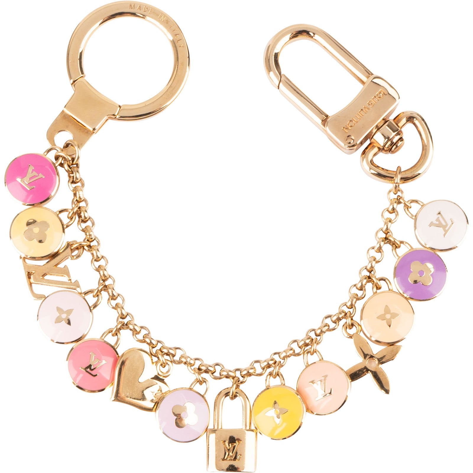 Louis Vuitton - Multicolor Pastilles Chain Bag Charm