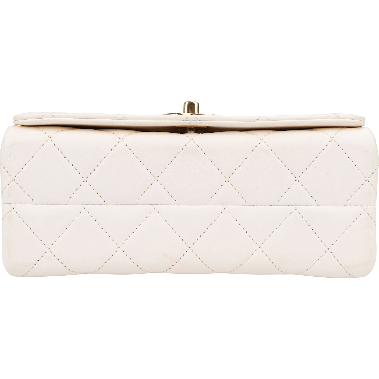 Chanel – Crossbodytas met enkele flap van gewatteerd lamsleer