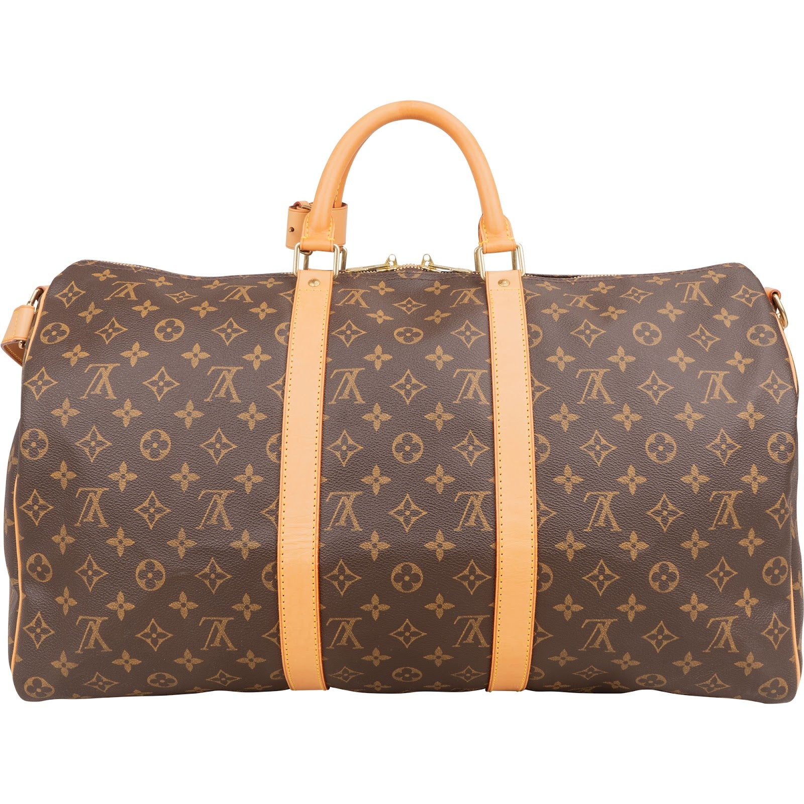 Louis Vuitton Monogram Canvas Keepall 50 Bandoulière Reisetasche