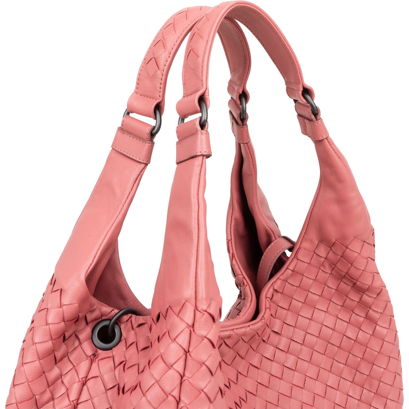 Bottega Intrecciato Leather Veneta Hobo Shoulder Bag