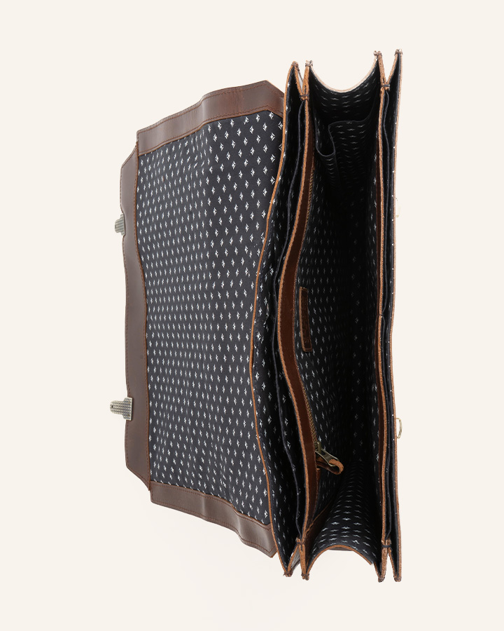 Aktentasche Notes - BROWN/Blue