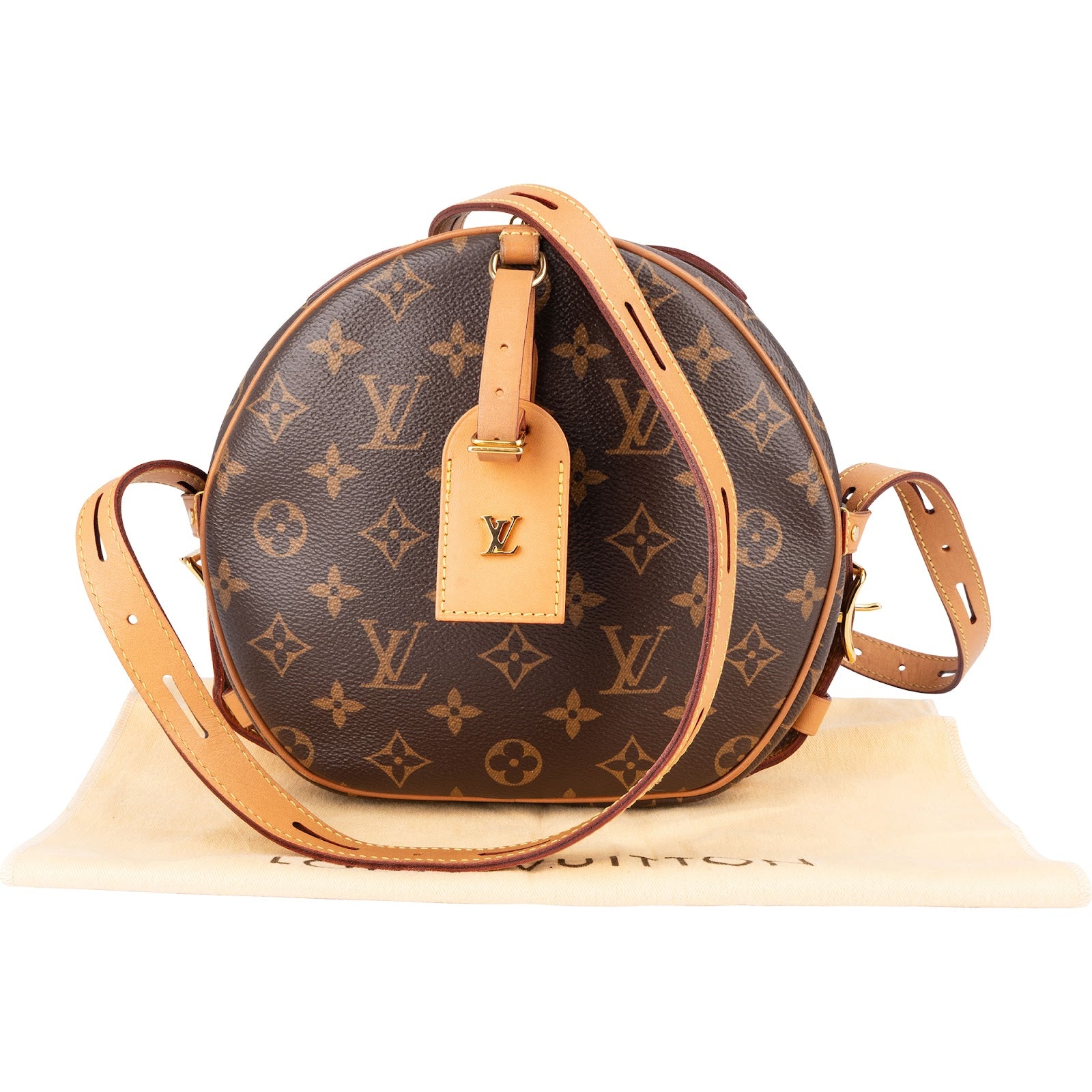 Louis Vuitton Monogram Canvas Boite Chapeau Souple MM Crossbody Bag