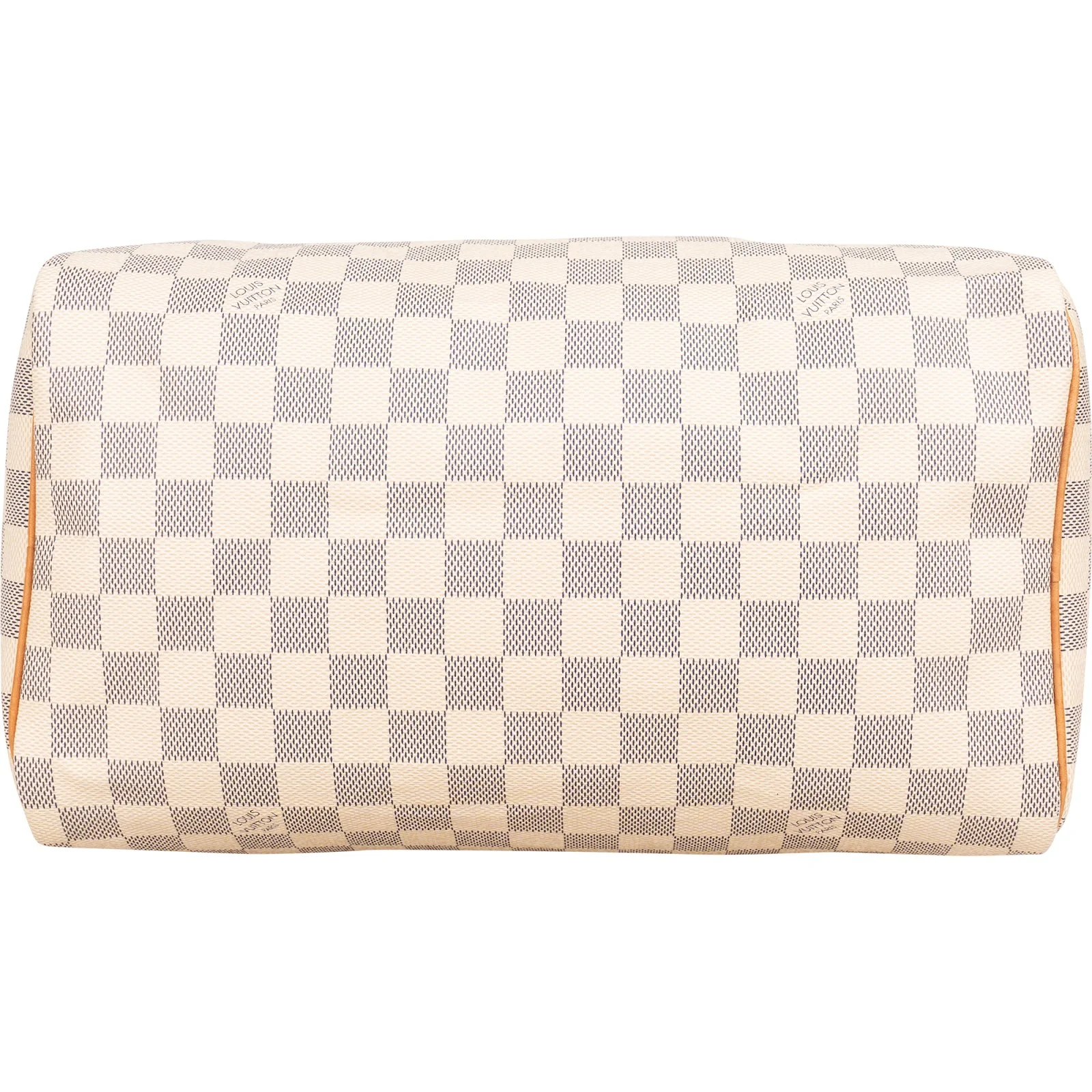 Louis Vuitton Monogram Damier Azur Speedy 30 Boston Bag