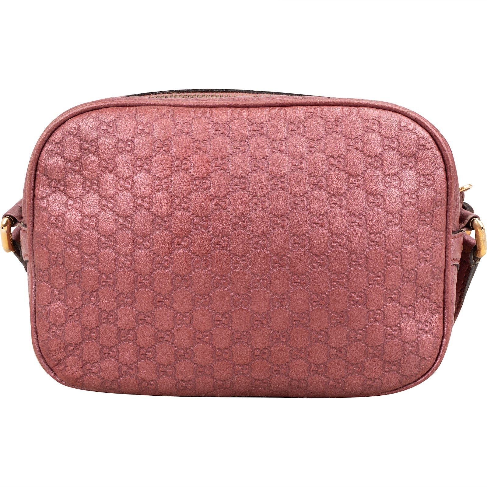 Gucci Guccissima Leather Bamboo Tassel Soho Crossbody Bag