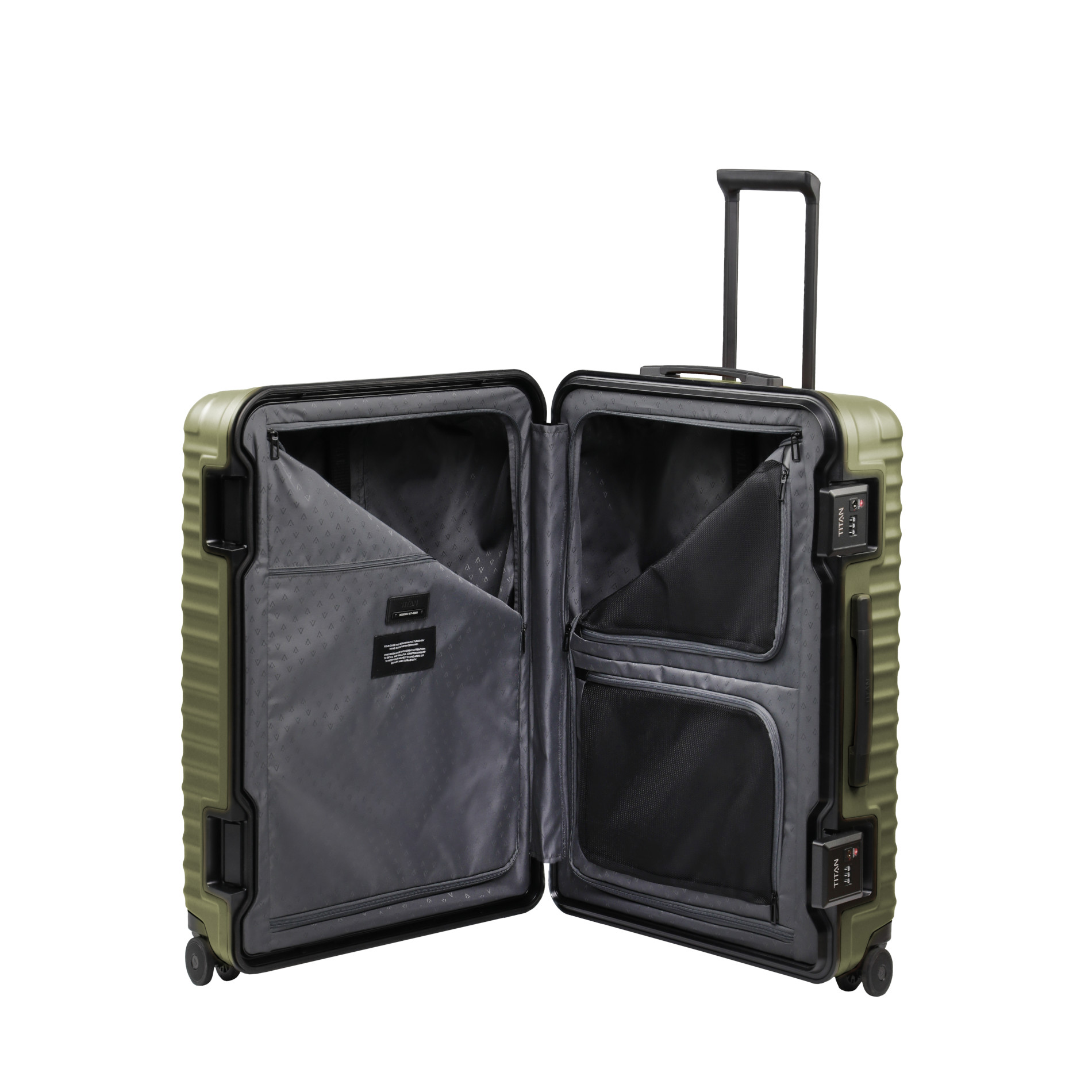 OVERSEAS Trolley L (75 cm) - Forest green