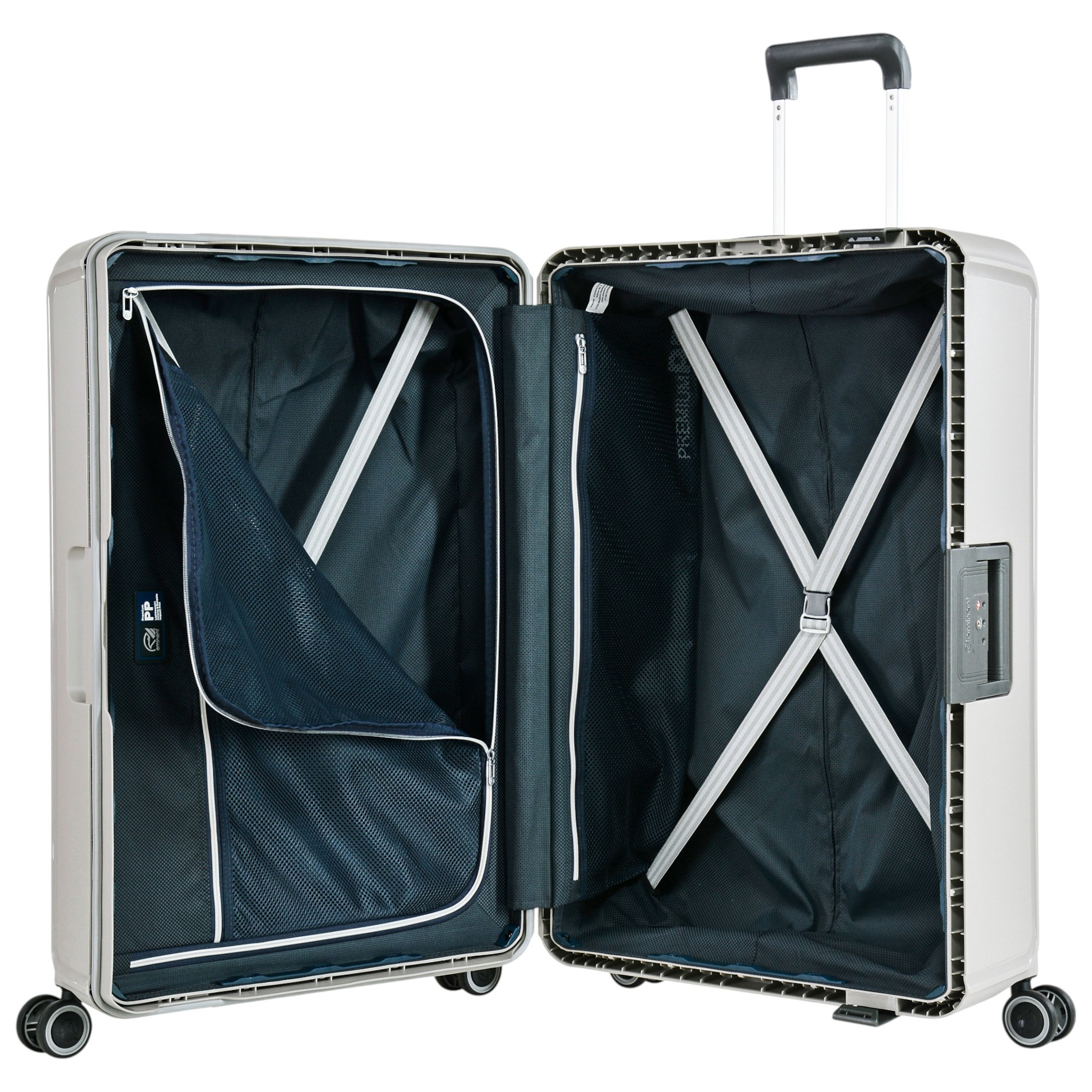 VERTICA Trolley L (76 cm) - hellgrau