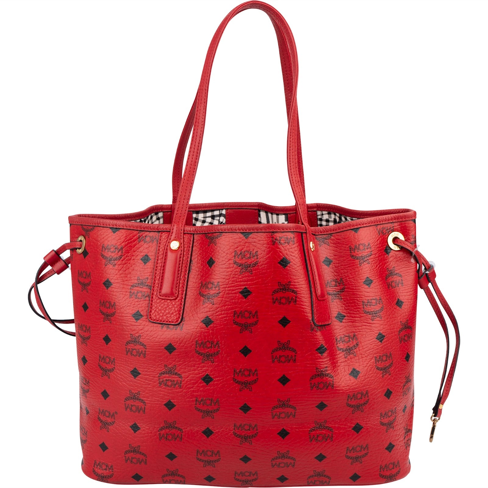 MCM Monogram Visetos Liz Shopper