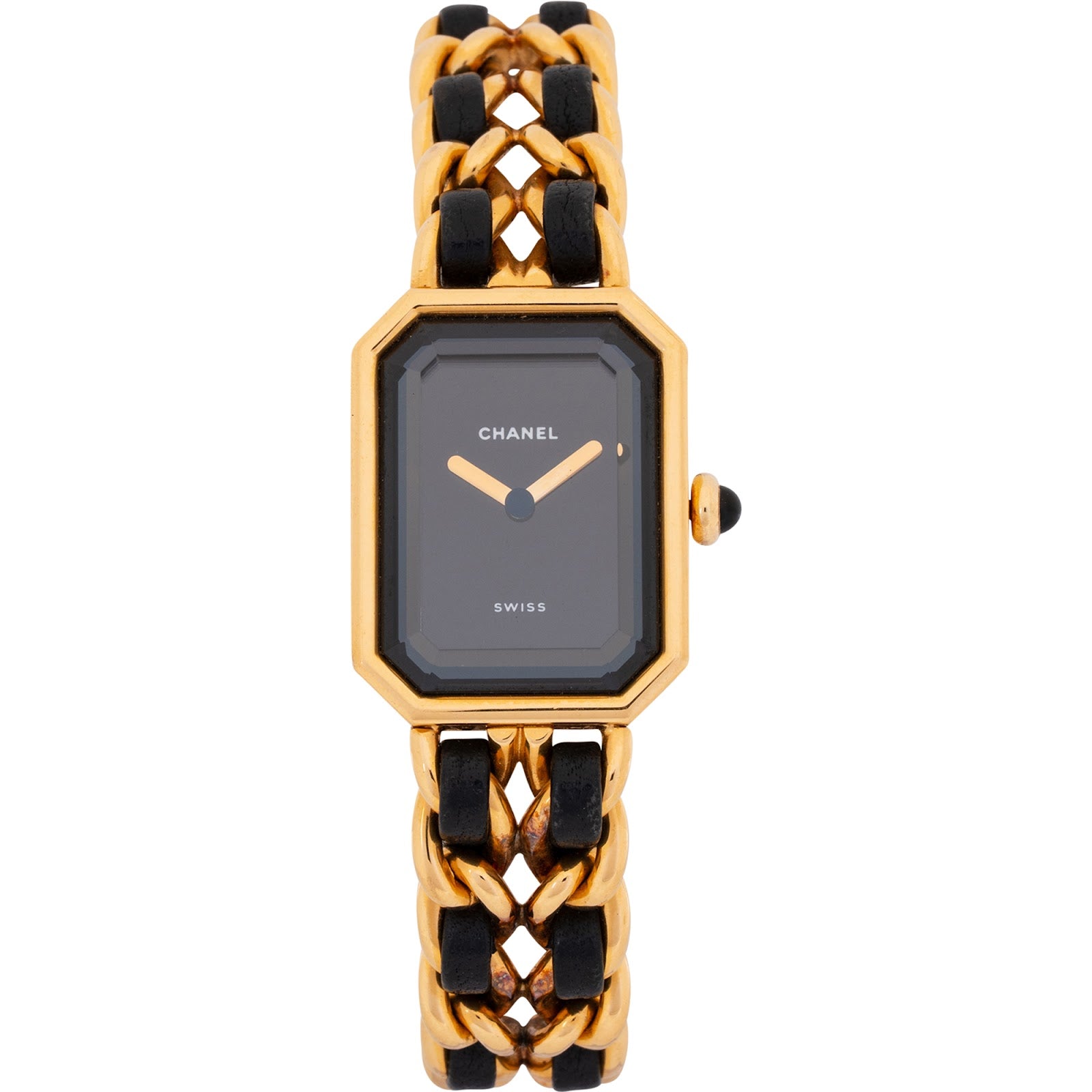 Chanel Gold Tone Première H0001 Damenuhr (L)