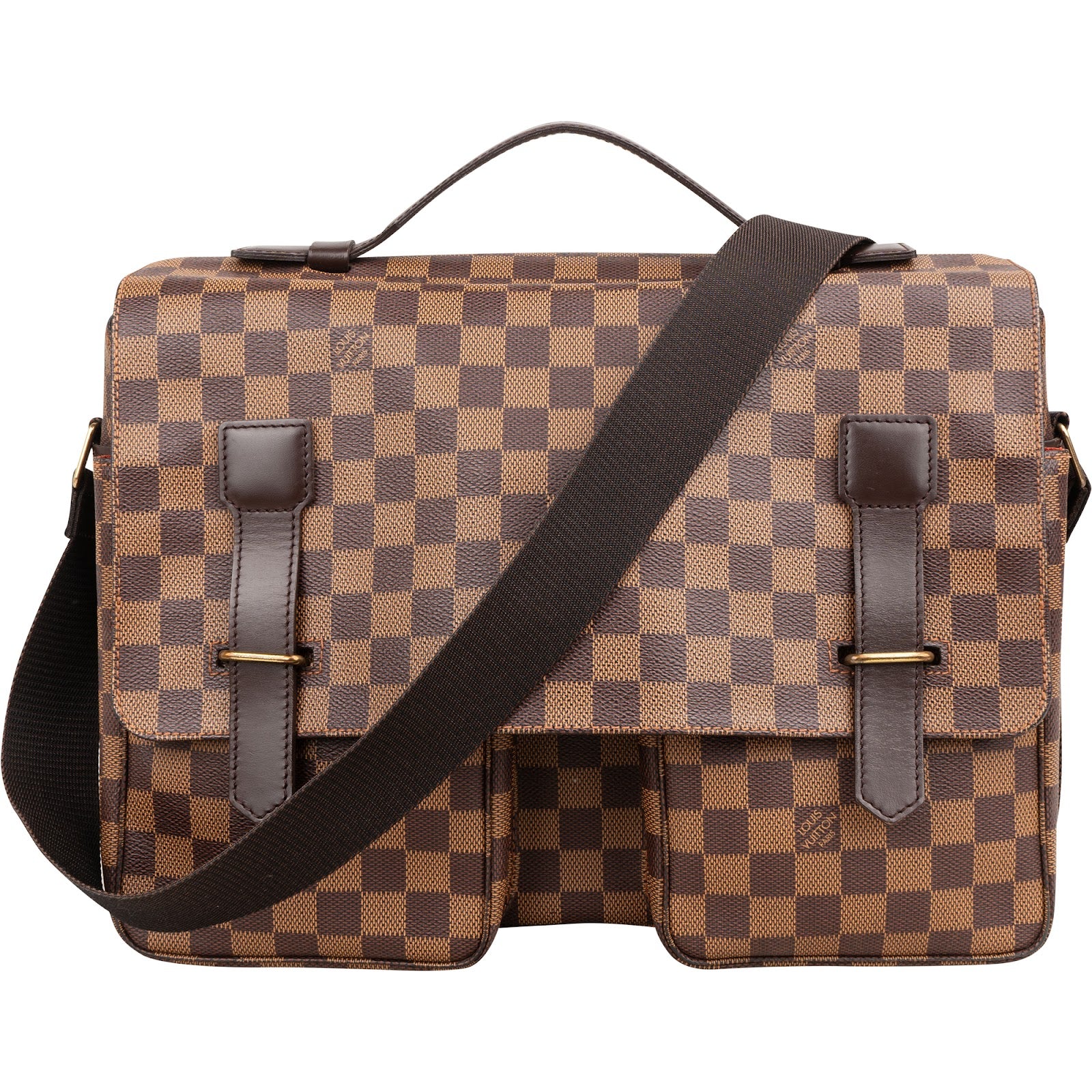 Louis Vuitton Monogram Damier Ebene Broadway Crossbody Bag